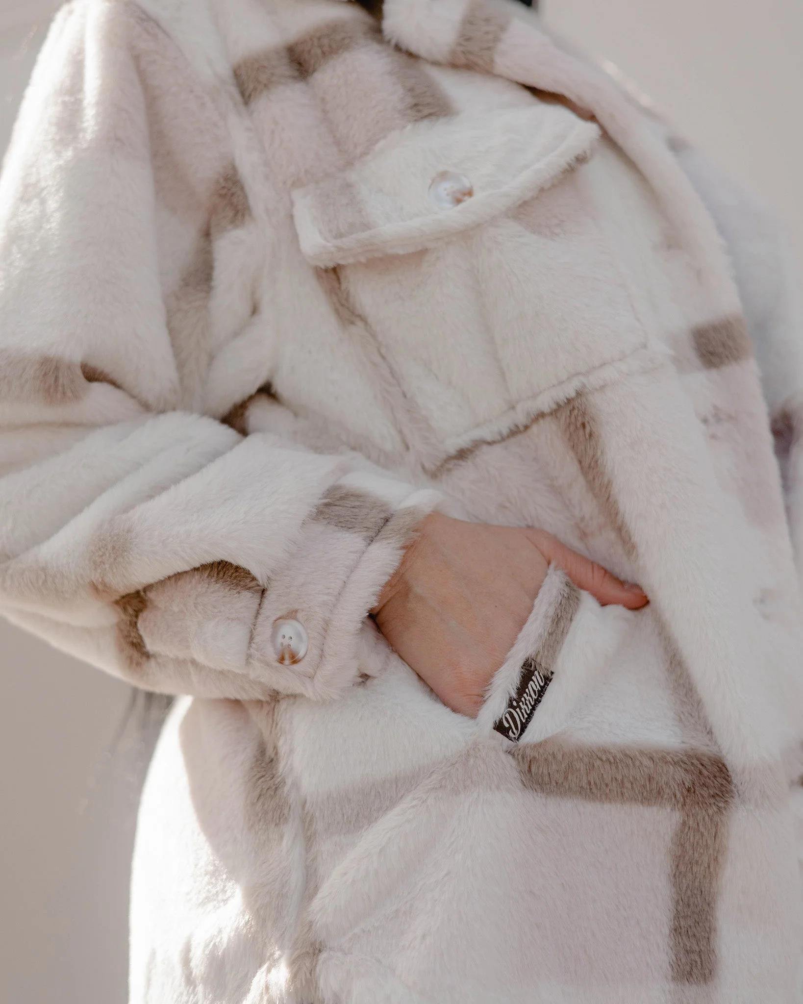 Women's Long Shacket - Dusty Rose - Image 6