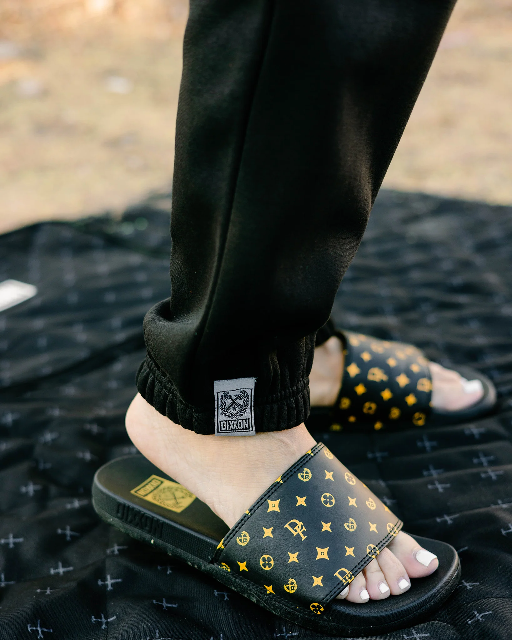 Women's Ocean Front Sweatpants - Black - Image 3