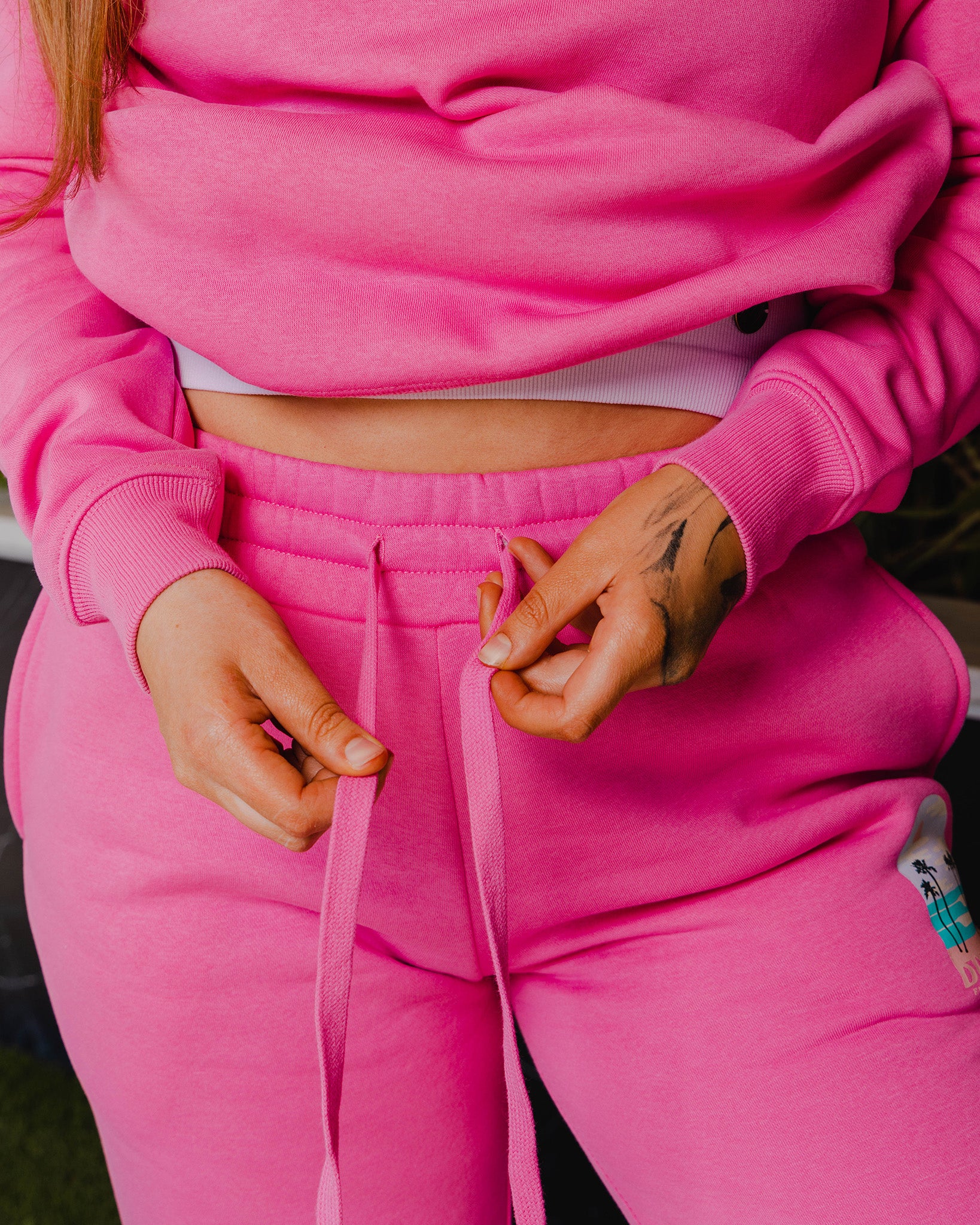 Women's Ocean Front Sweatpants - Pink - Image 2
