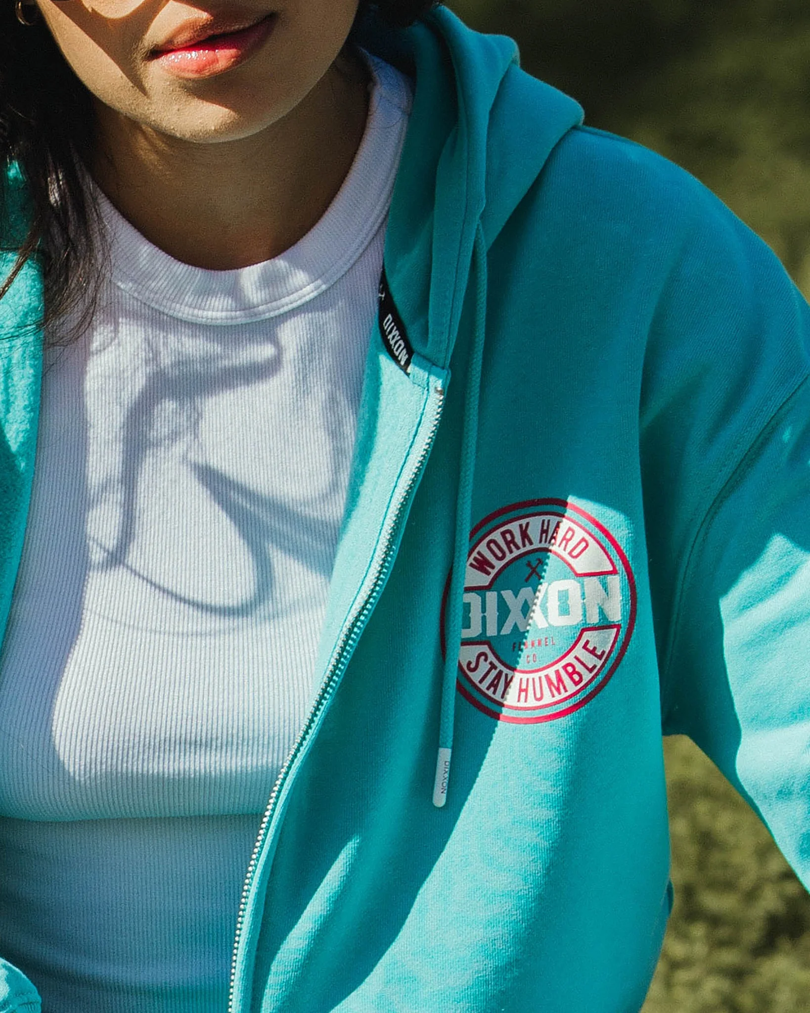 Women's Pink Corpo Zip Up - Tiffany - Image 2