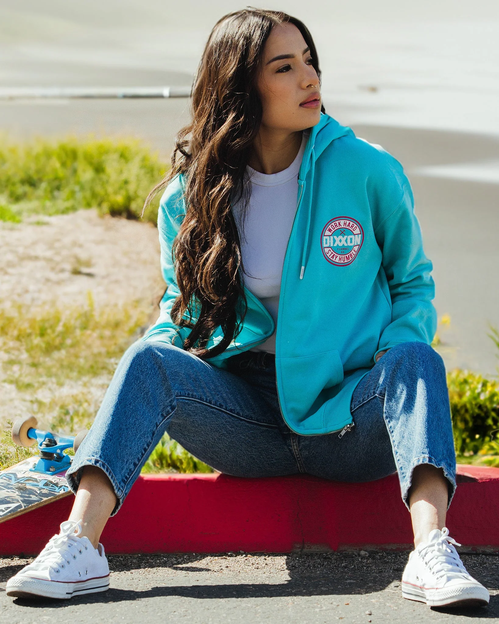 Women's Pink Corpo Zip Up - Tiffany - Image 3