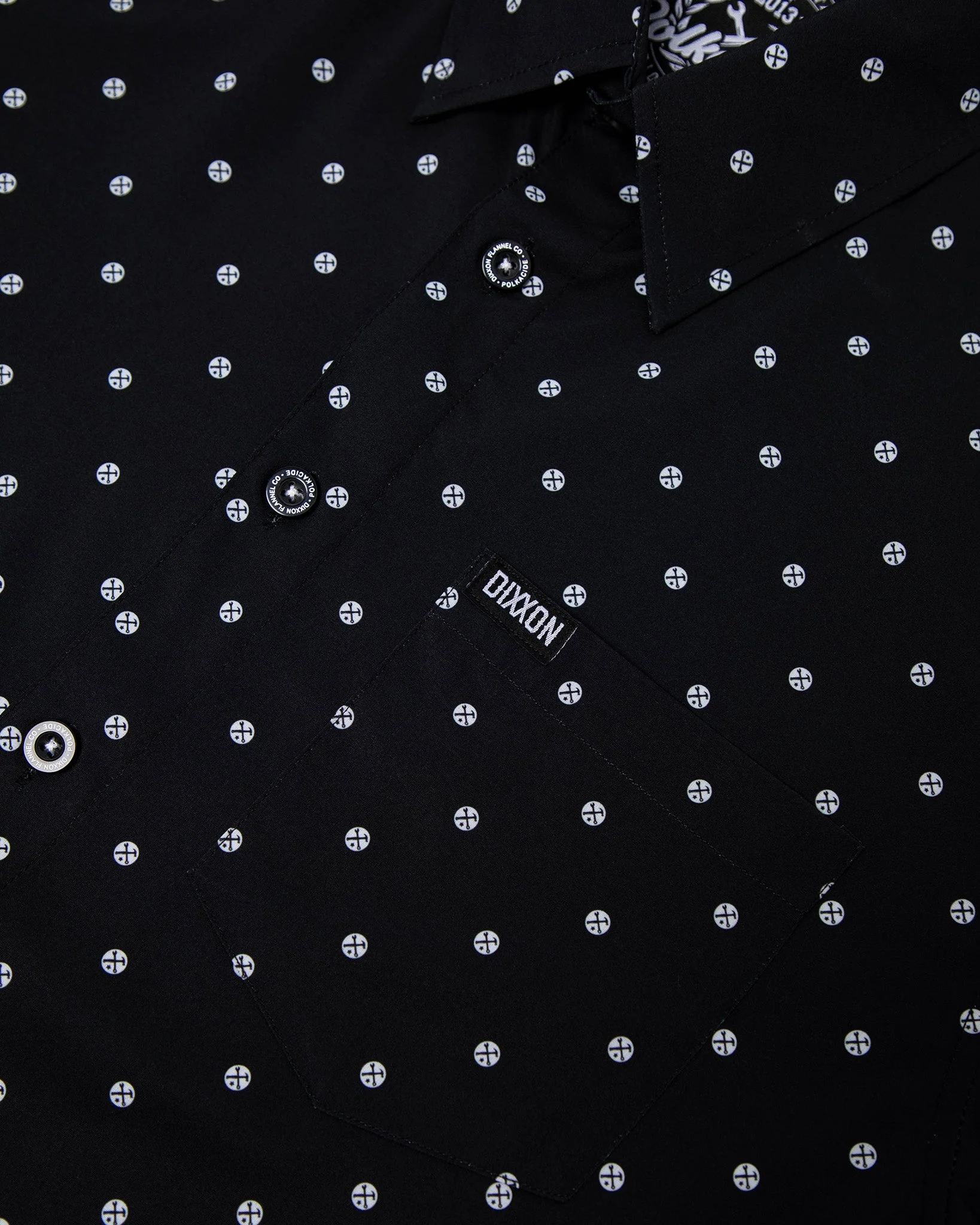 Women's Polkacide Party Shirt - Black & White - Image 4