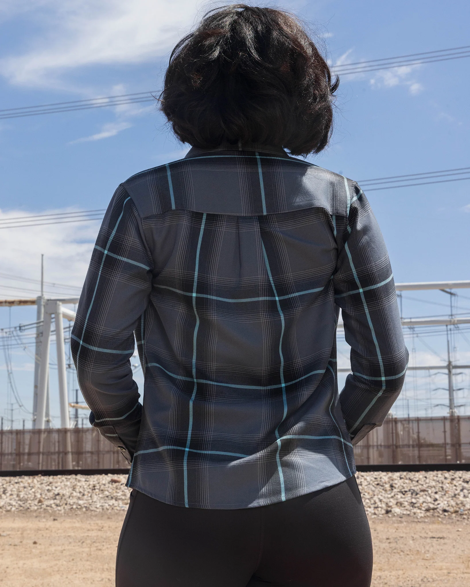 Women's Powerline Flannel - Image 3