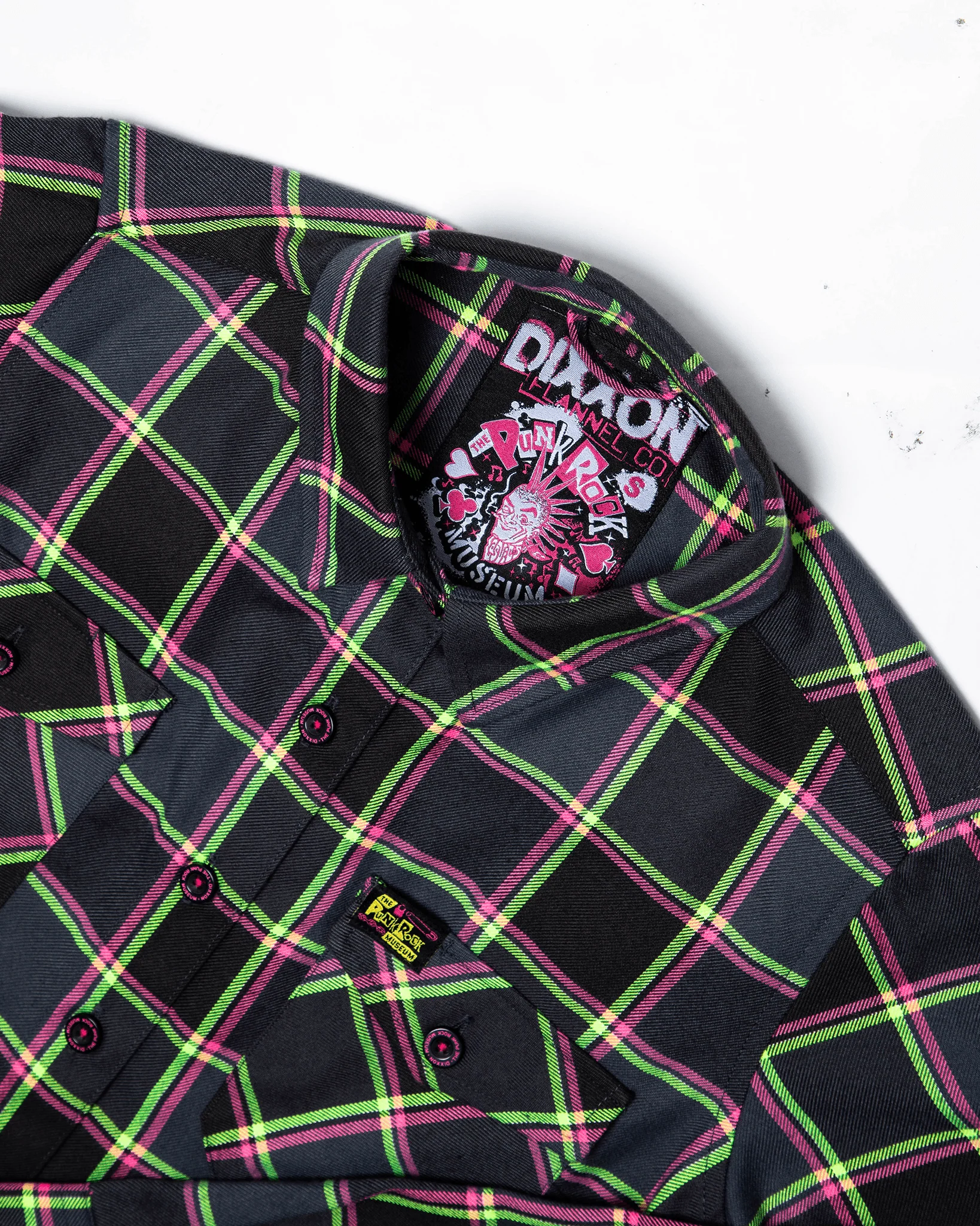 Women's Punk Rock Museum Flannel - Image 2