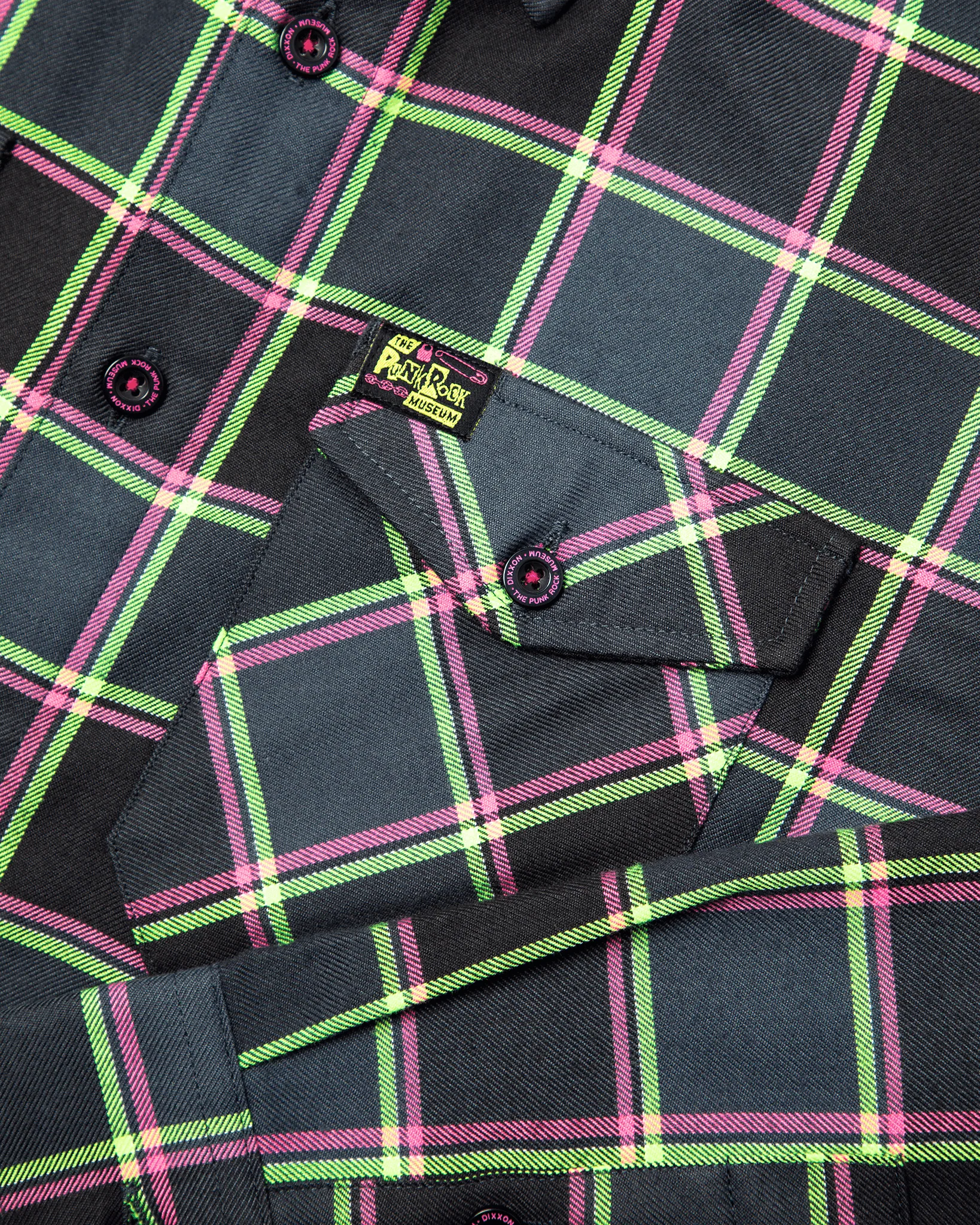 Women's Punk Rock Museum Flannel - Image 3