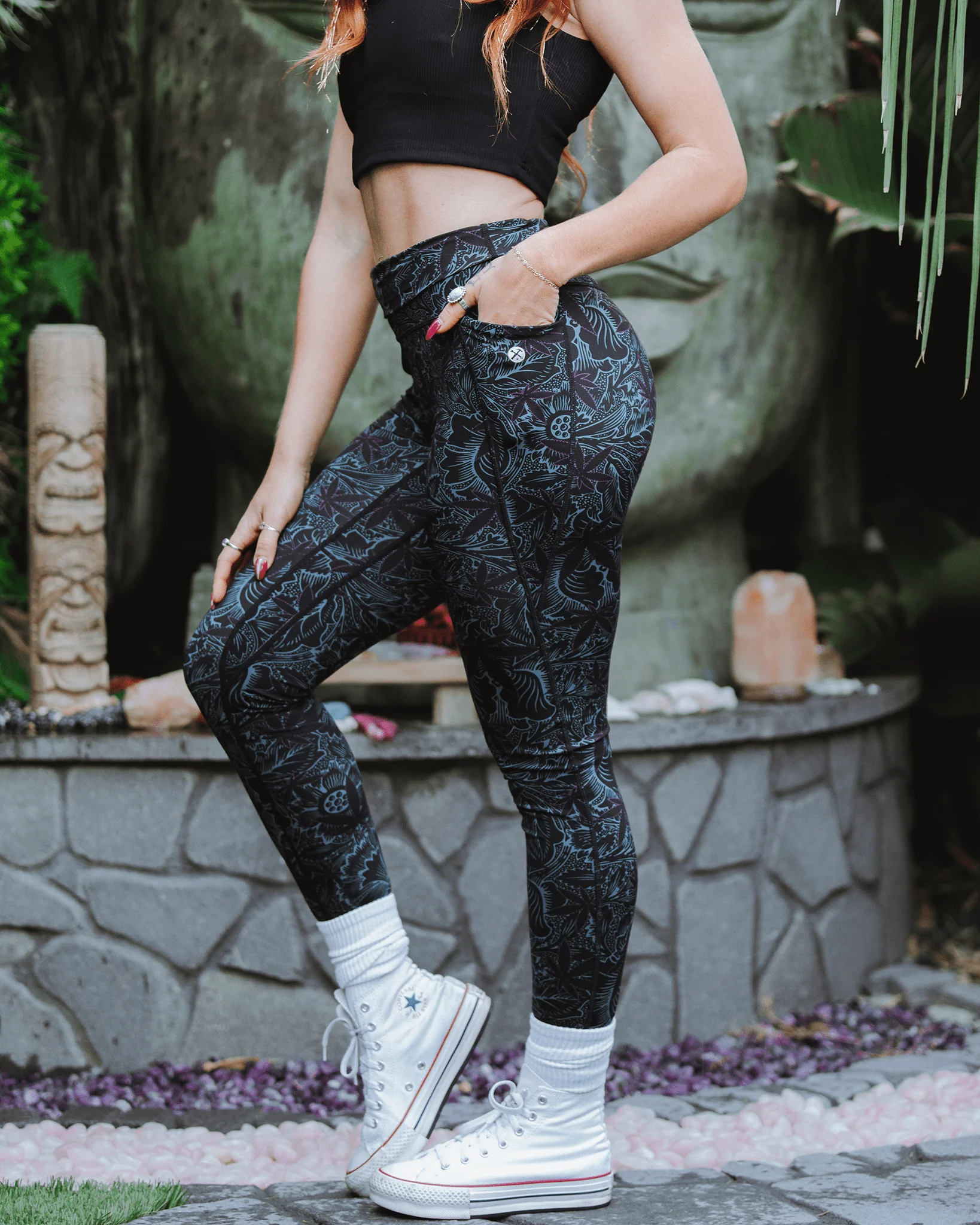 Women's Purple Haze Classic Leggings - Image 4