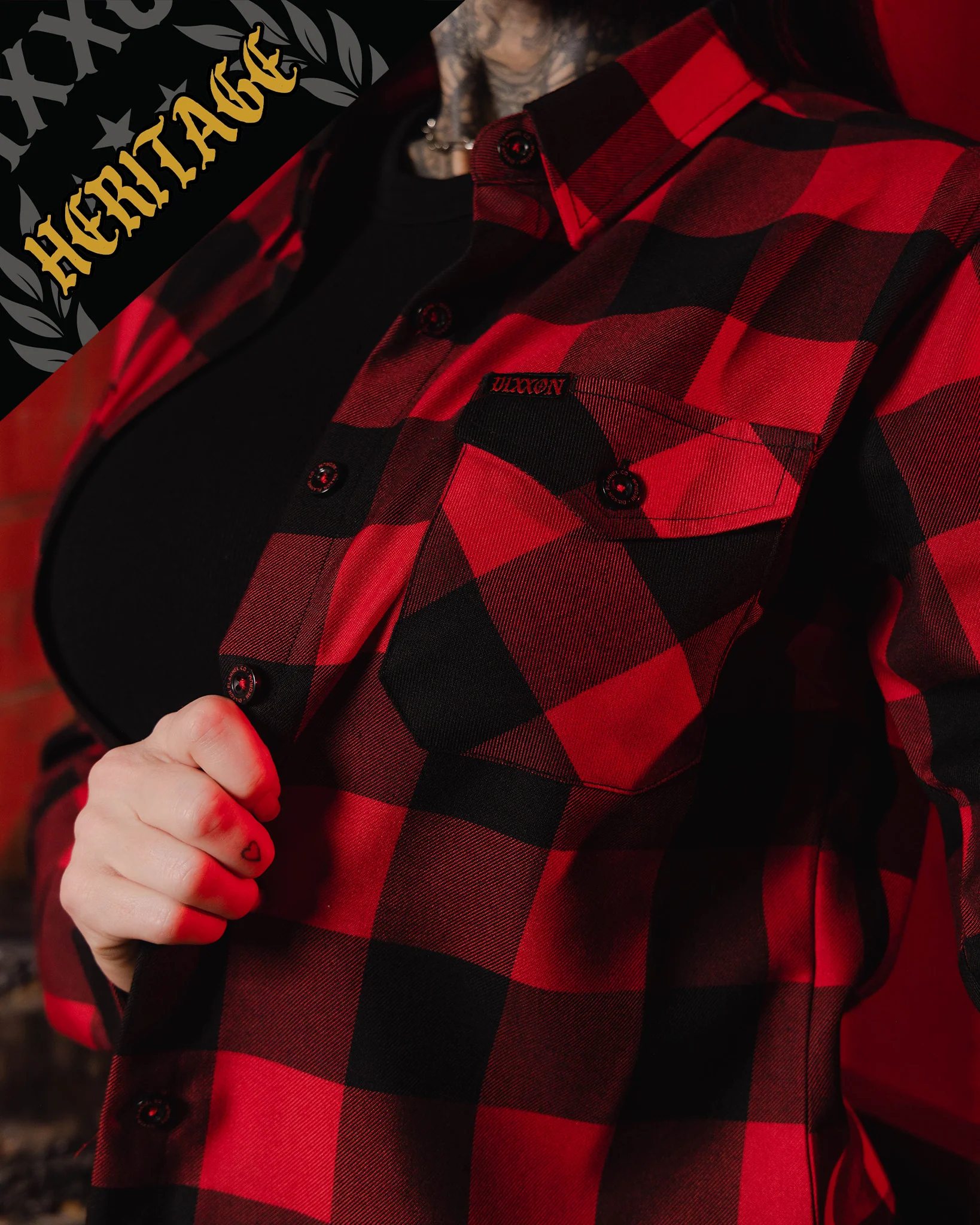Women's Redrum Heritage Flannel - Image 3