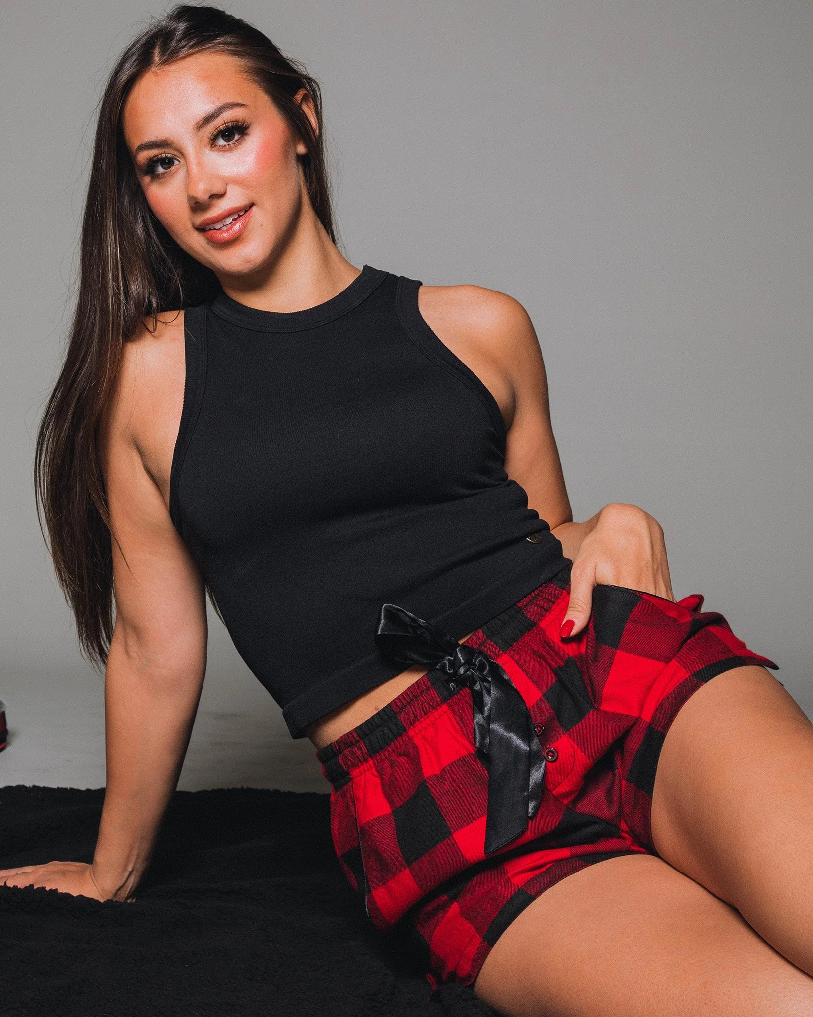Women's Redrum Pajama Shorts - Image 3