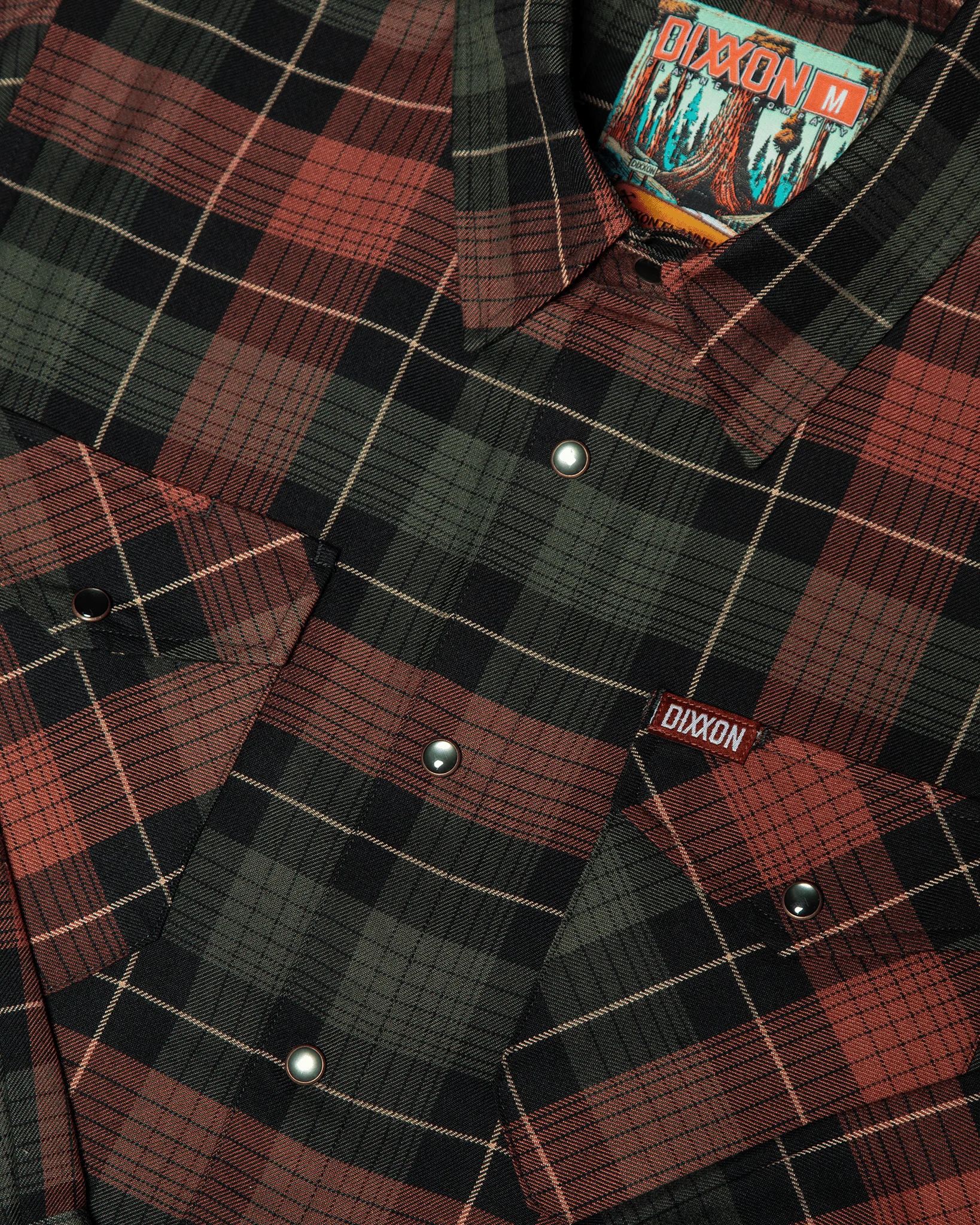 Women's Redwood Forest Flannel - This Land Series - Image 4