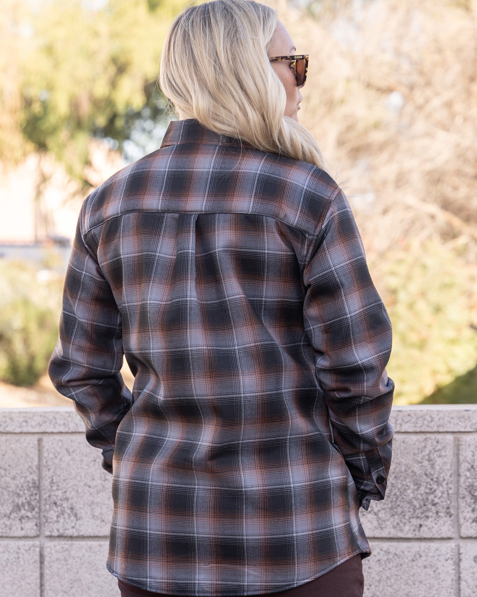 Women's Copperline Sherpa Lined Flannel Jacket - Image 2