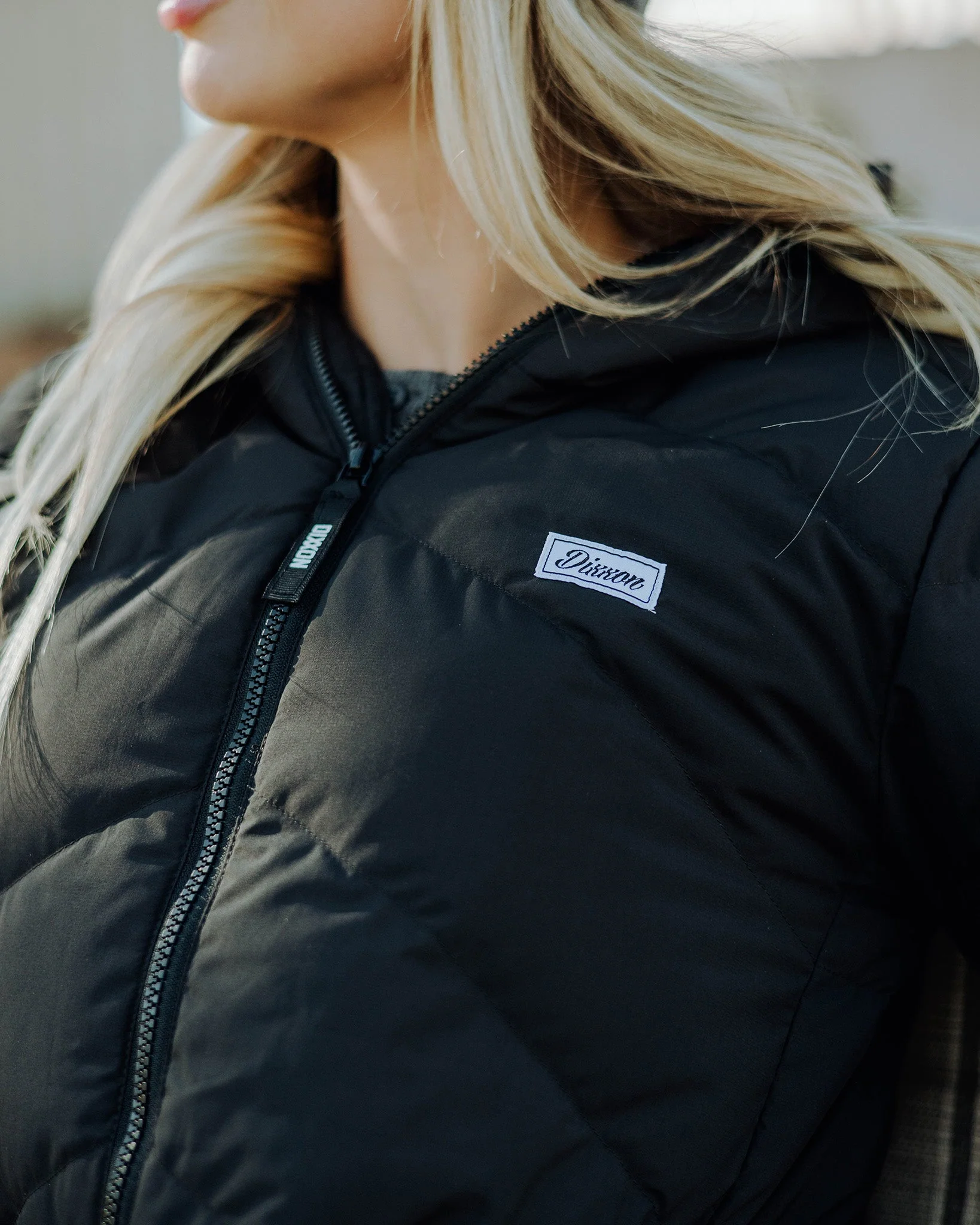 Women's Ridge Down Jacket - Black - Image 8