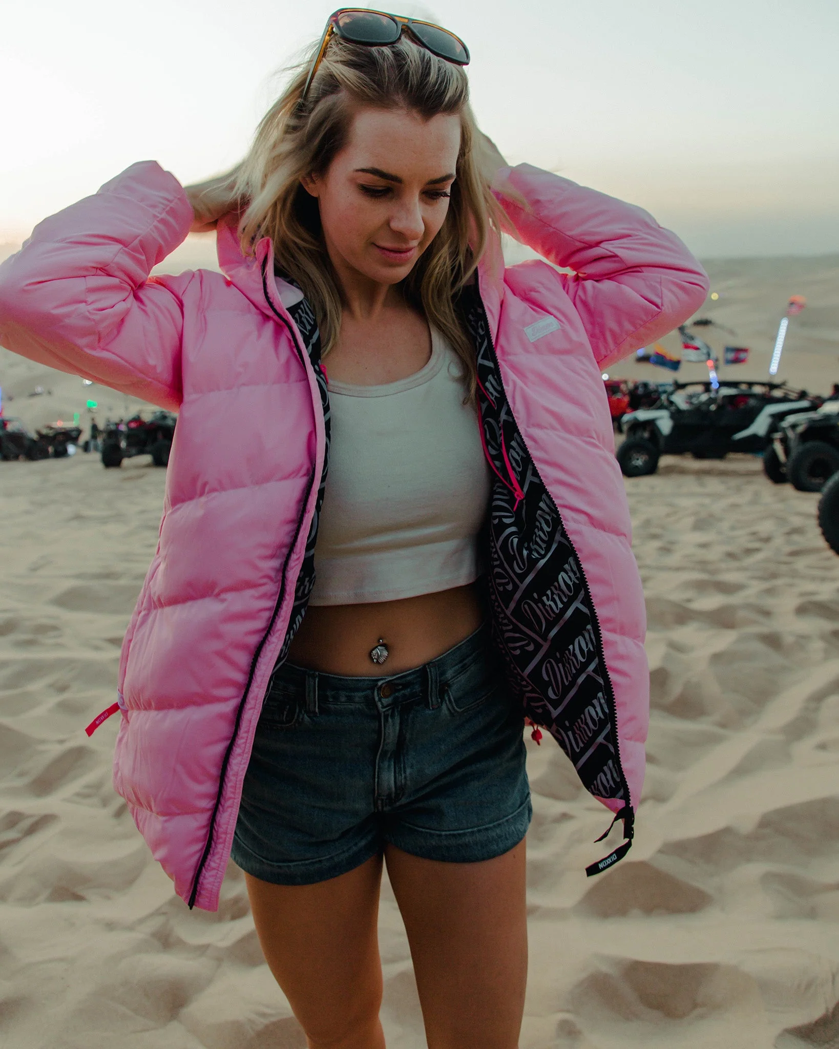 Women's Ridge Down Jacket - Pink - Image 5
