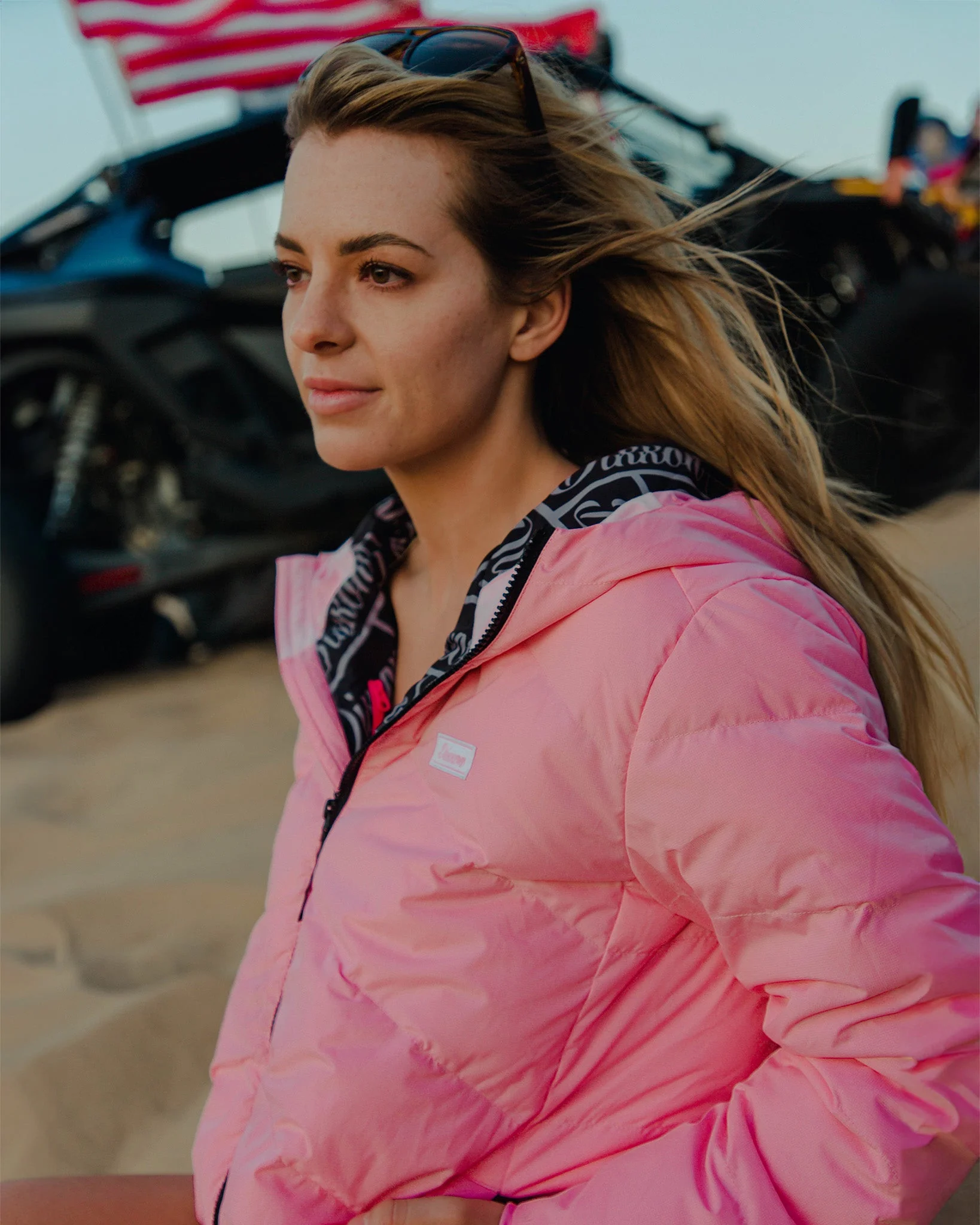 Women's Ridge Down Jacket - Pink - Image 7