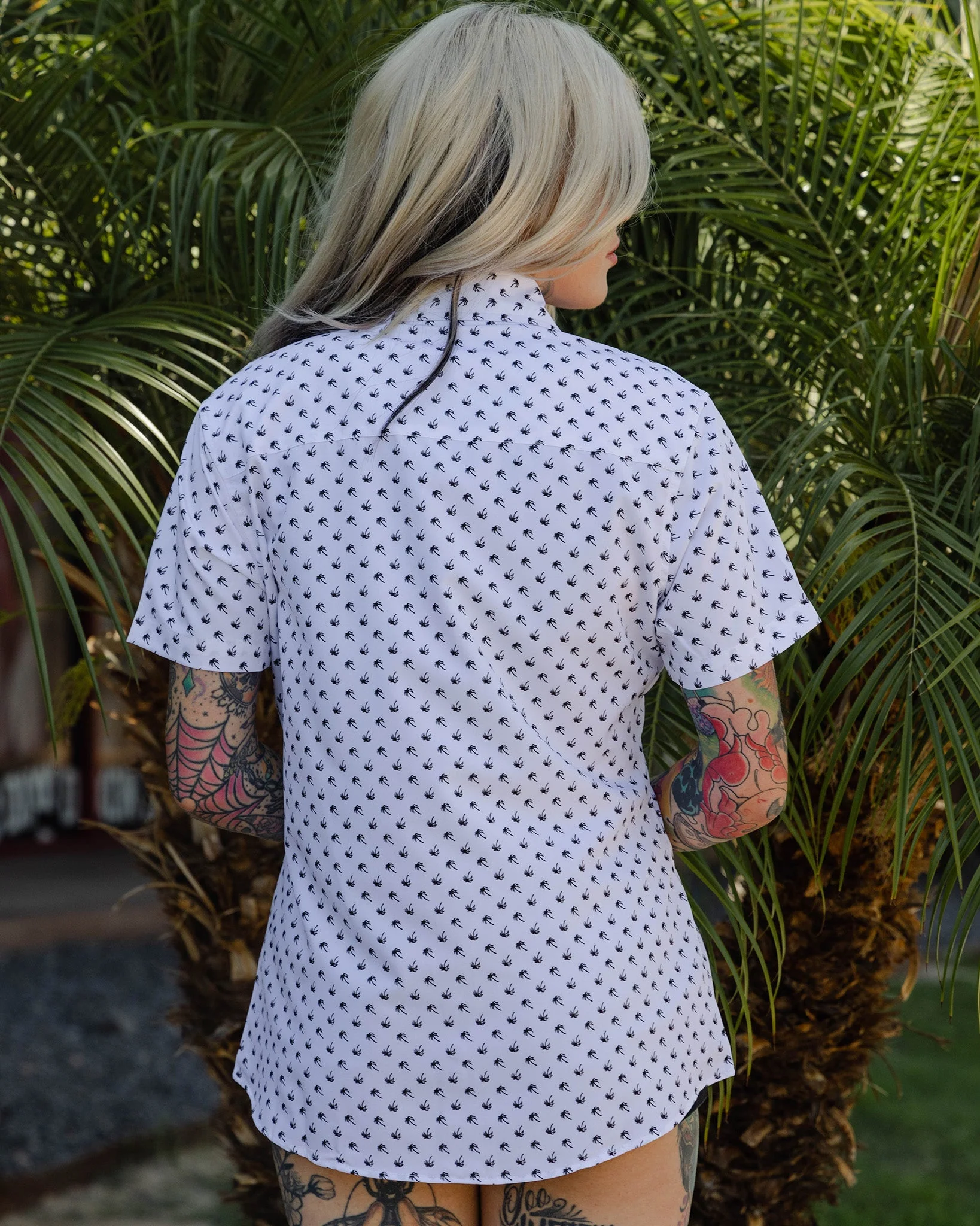 Women's Royal Palms Party Shirt - Image 3