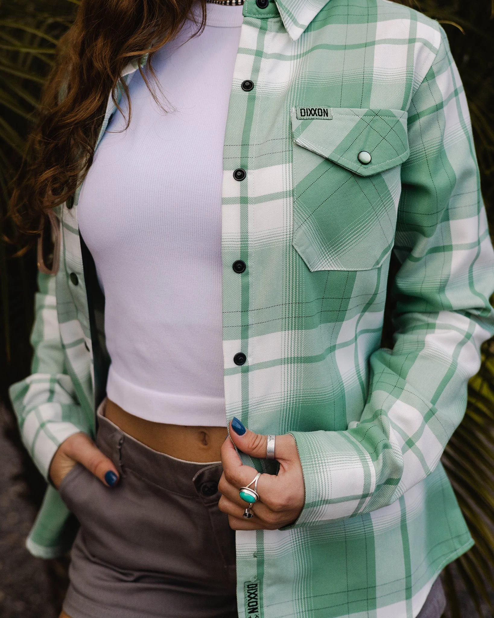 Women's Sea Glass Flannel - Image 2