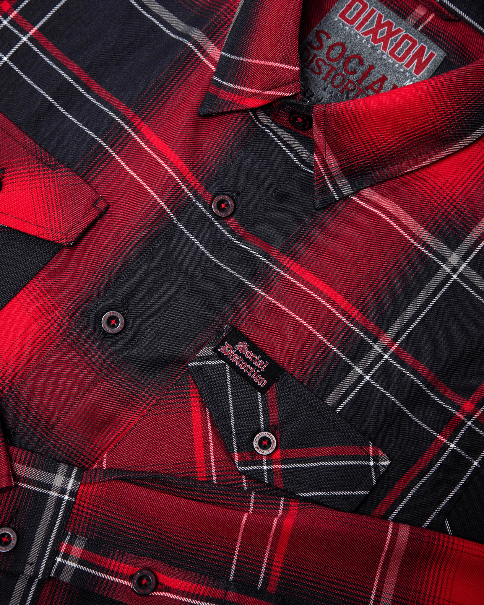 Women's Social Distortion Prison Bound Flannel - Image 5