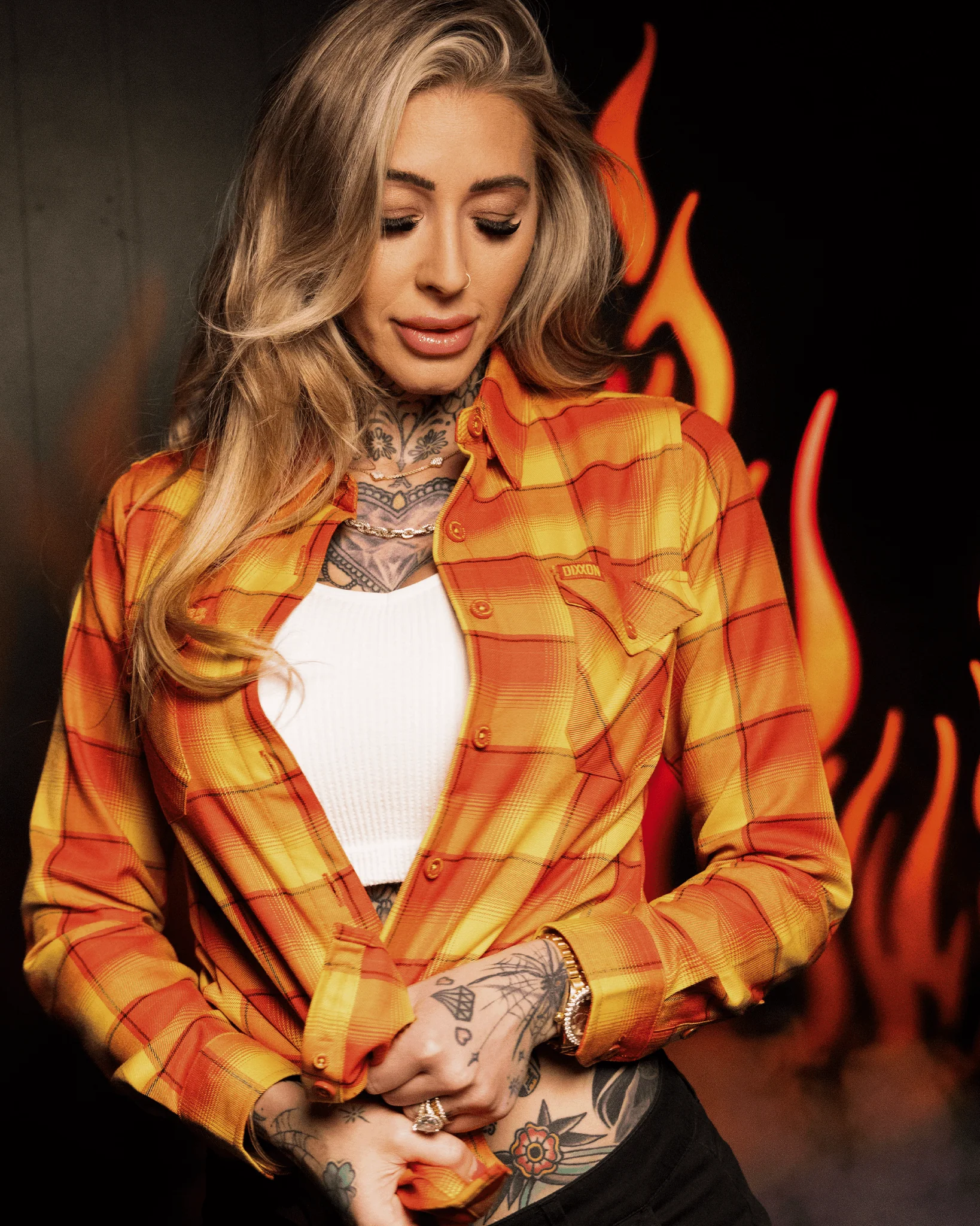 Women's The Blaze Flannel - Image 4