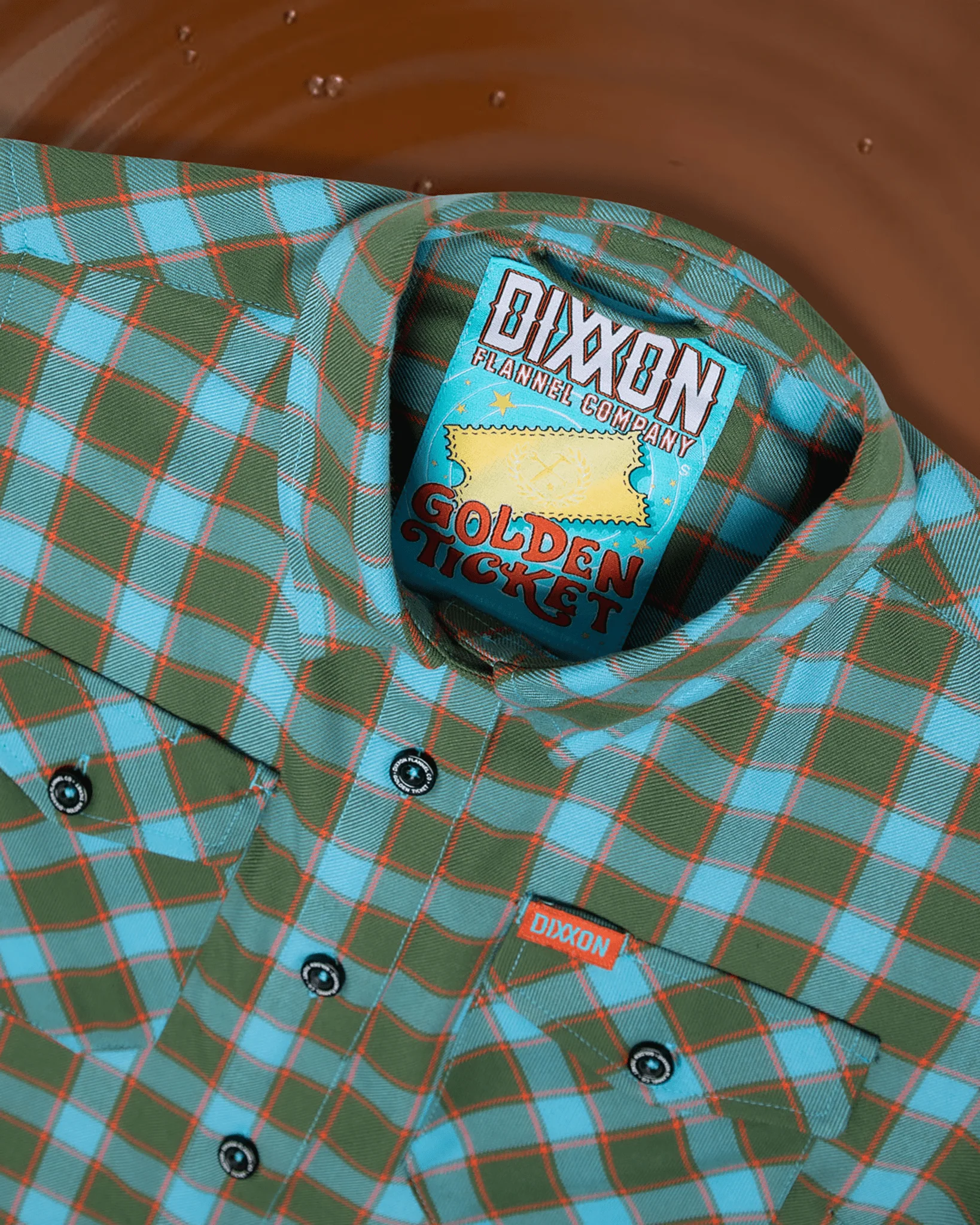 Women's The Golden Ticket Flannel - Image 3