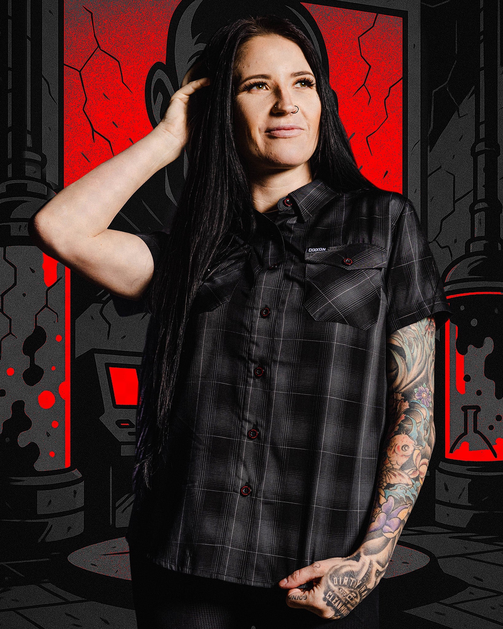 Women's The Villain Bamboo Short Sleeve - Image 4