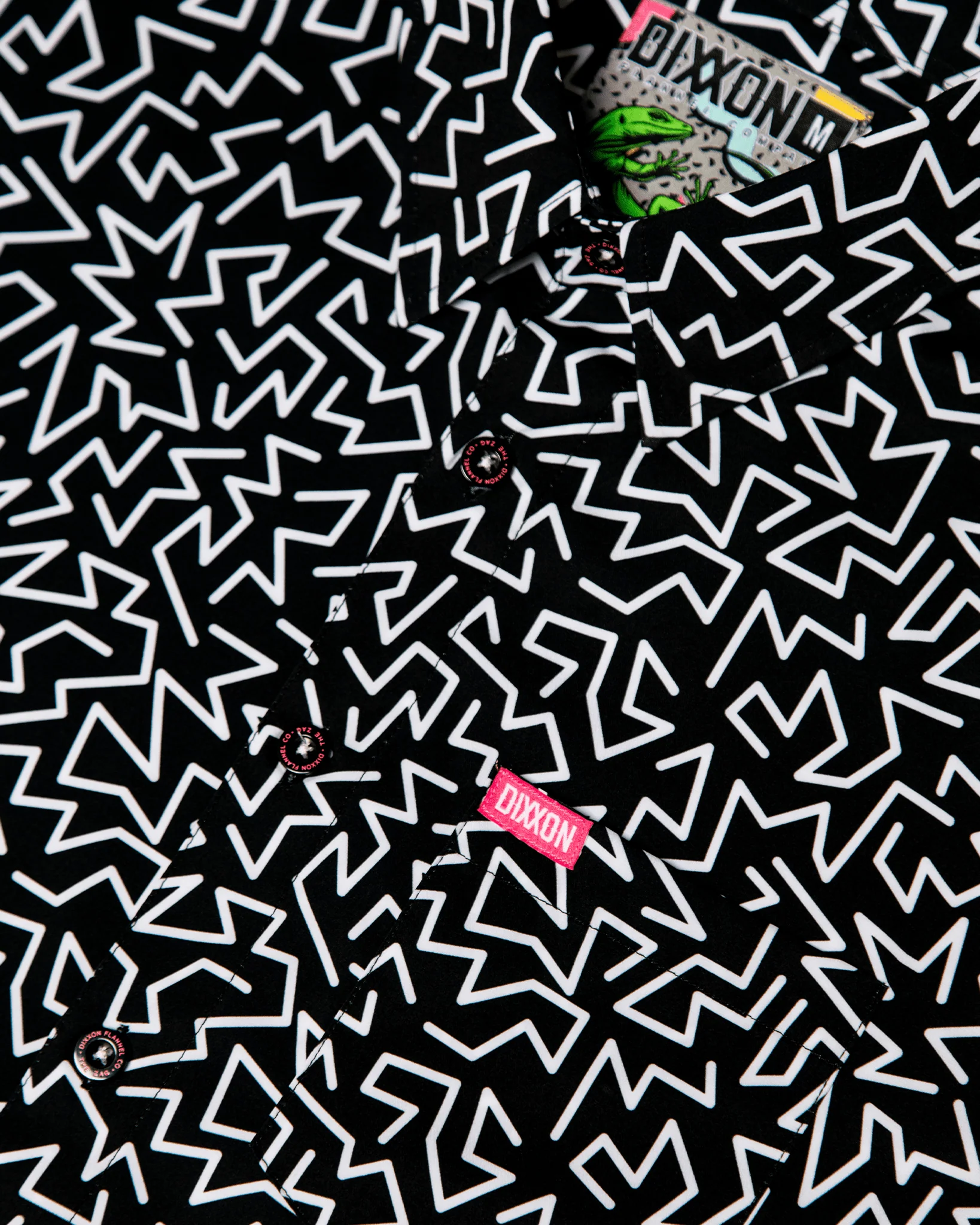 Women's The Zag Party Shirt - Black & White - Image 8