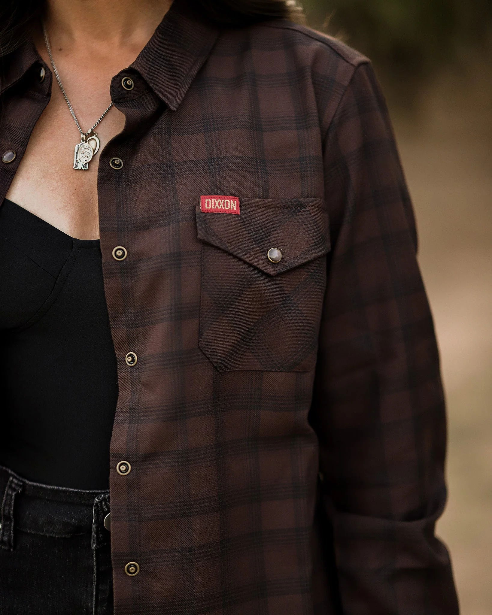 Women's Tobacco Flannel - Image 4