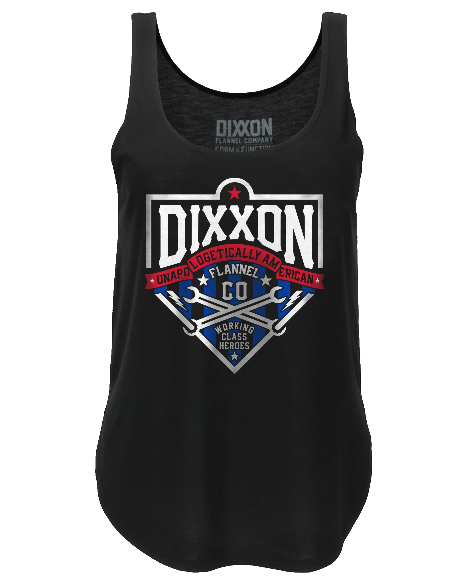 Women's Unapologetically American Flowy Tank - Image 2