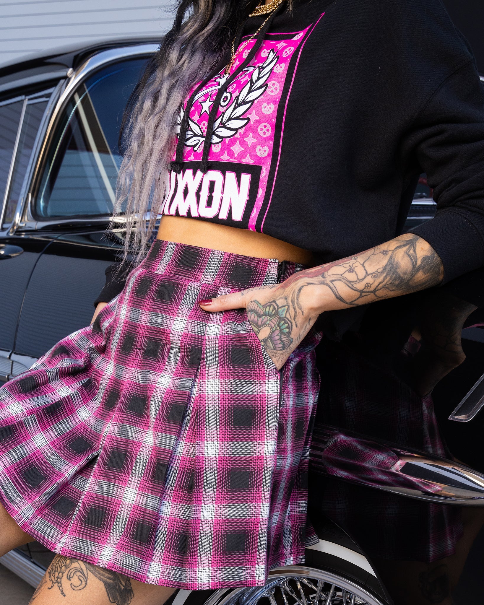 Women's Viper Pleated Skirt - Image 4