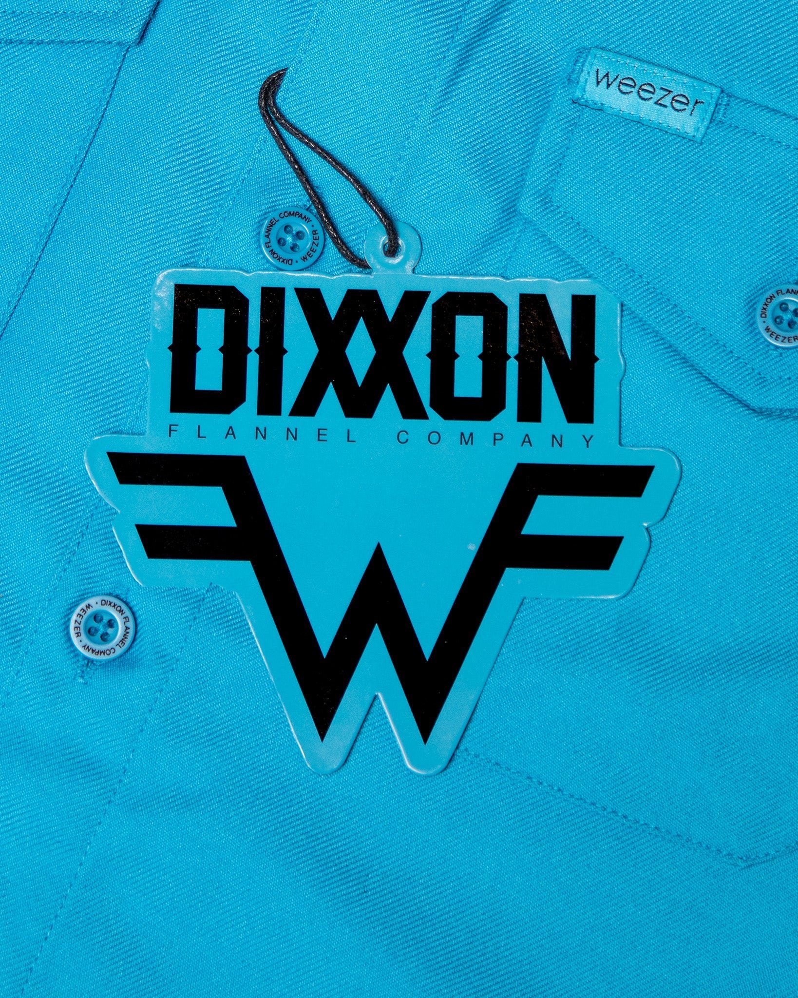 Women's Weezer Blue Album Flannel - Image 5