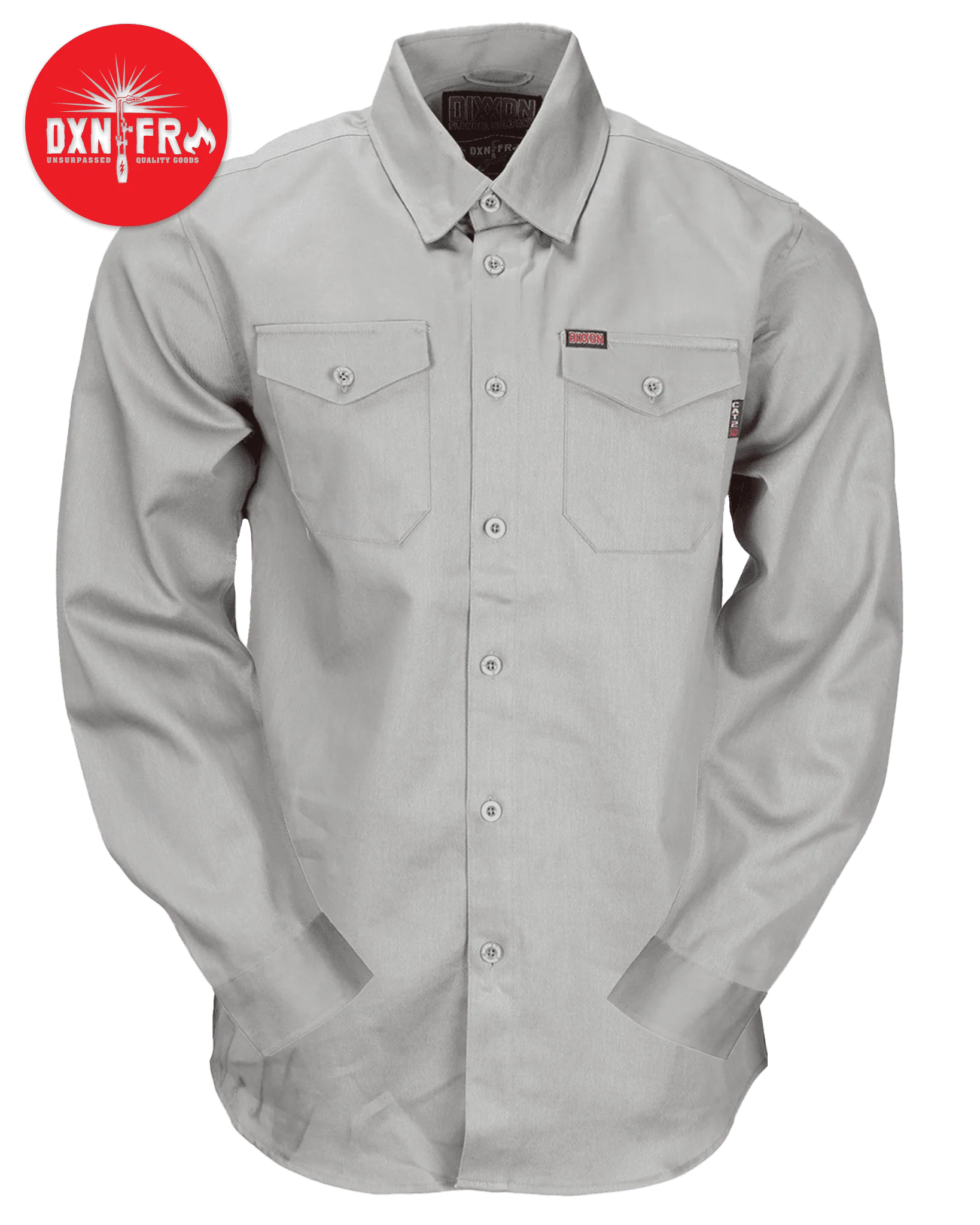 WorkForce FR Work Shirt - Gray - Image 2