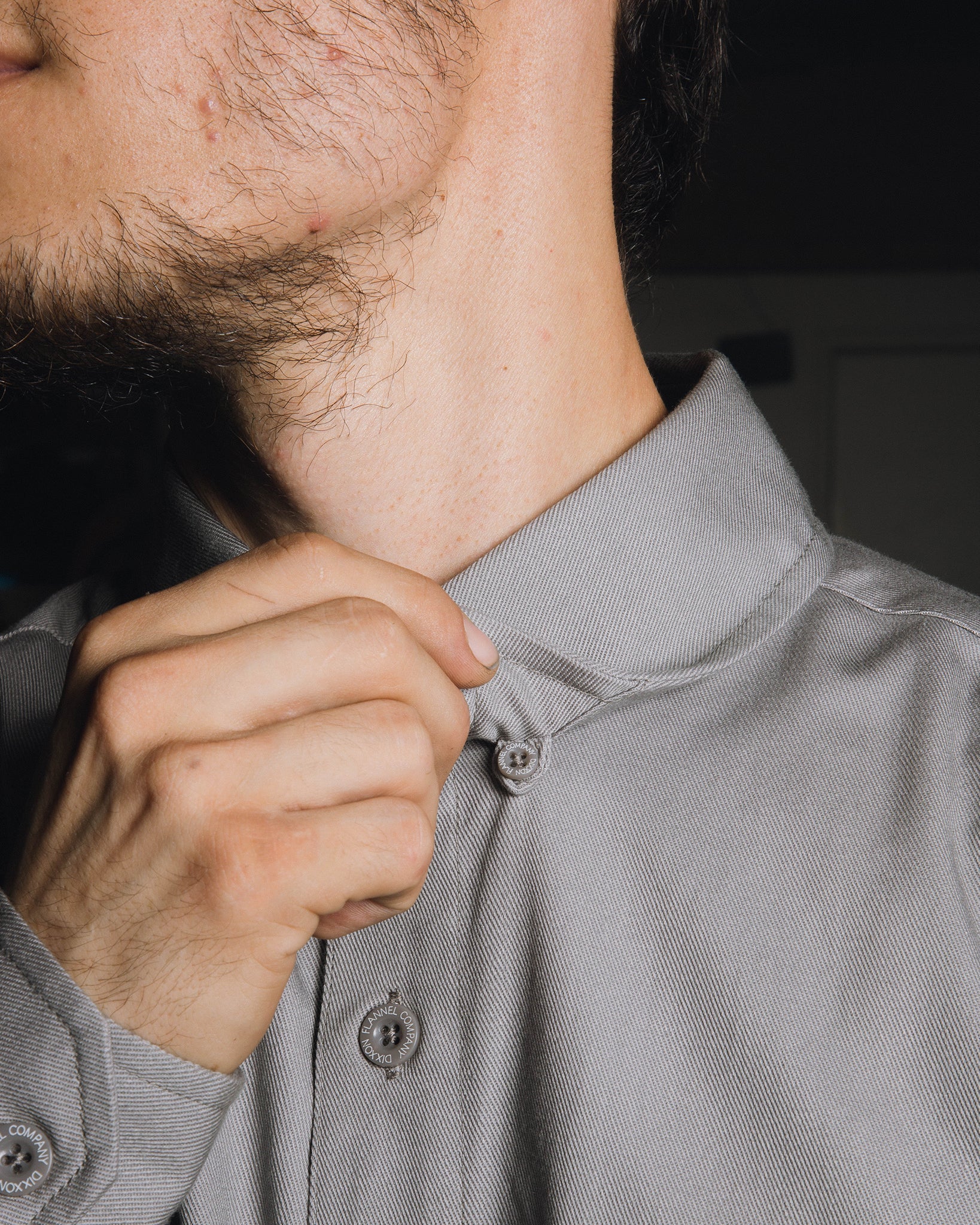 WorkForce FR Work Shirt - Gray - Image 3