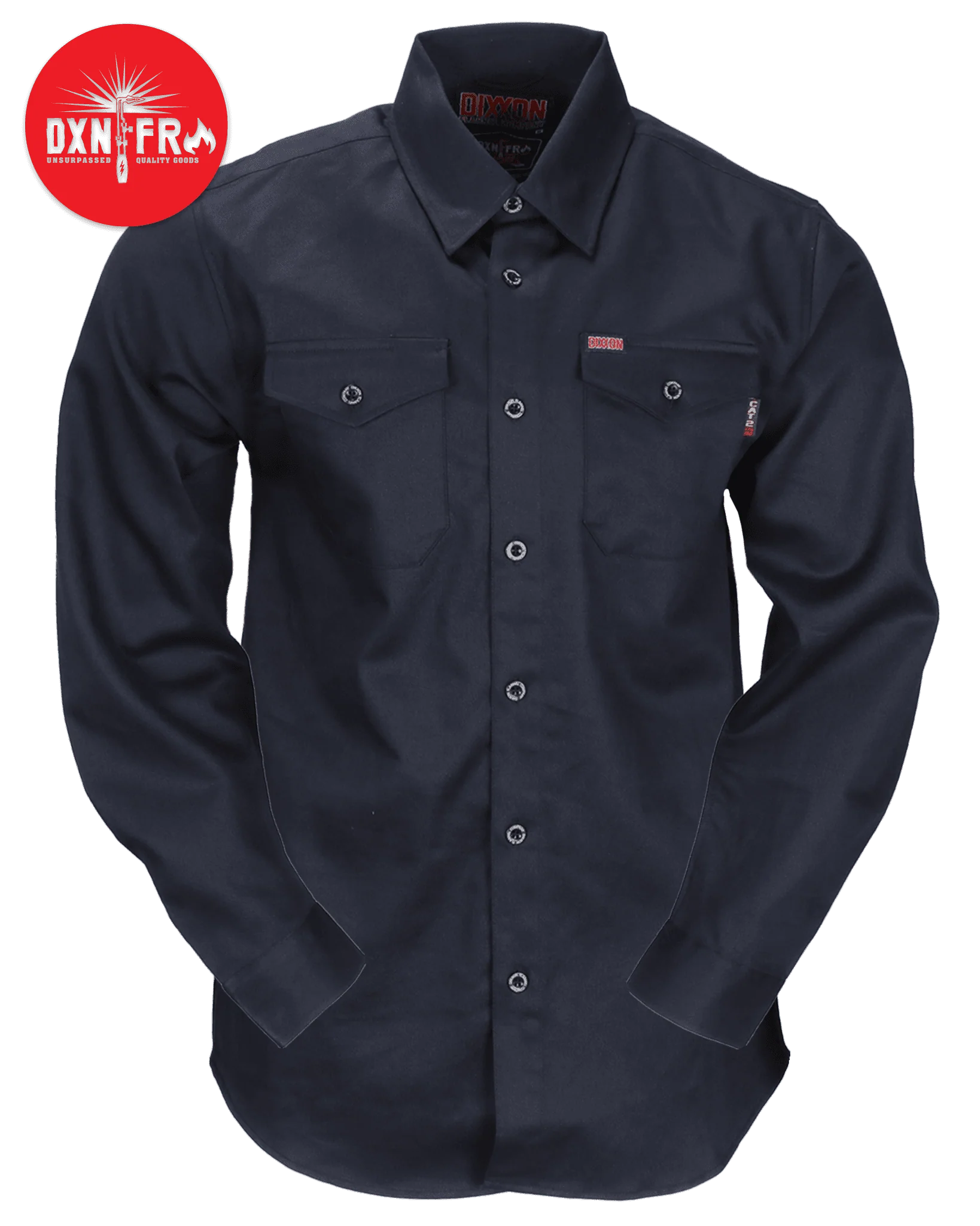 WorkForce FR Work Shirt - Navy - Image 2