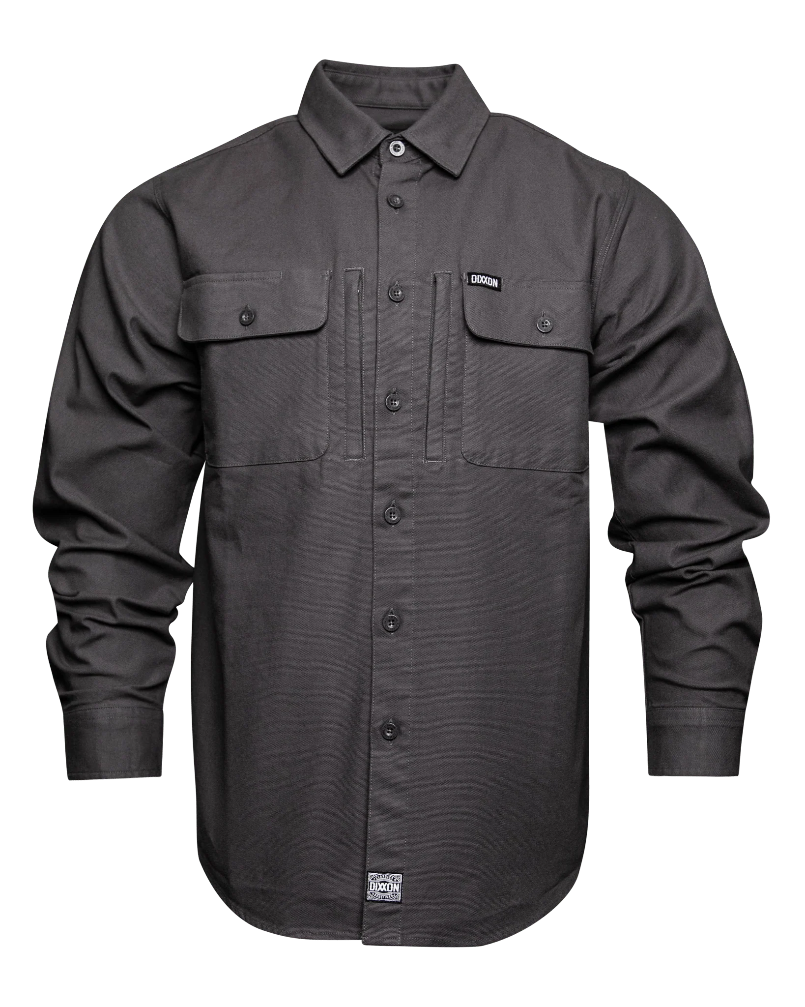 Work Shirt Long Sleeve - Gray - Image 2