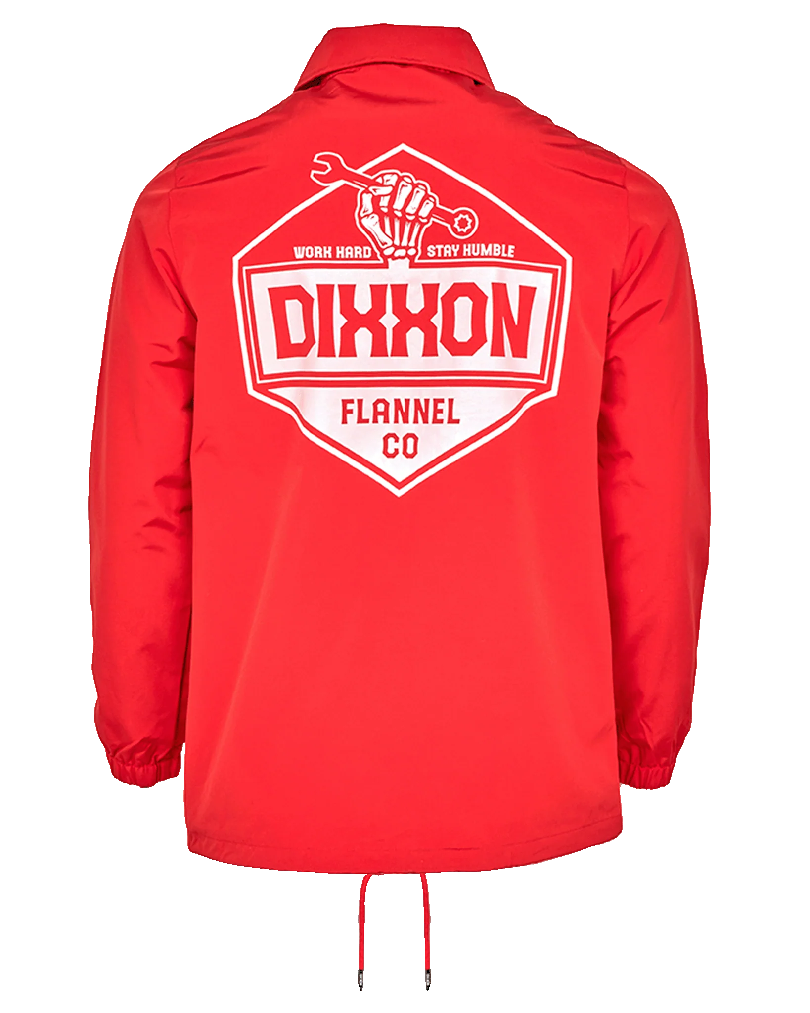 Working Class Coaches Jacket - Red - Image 2