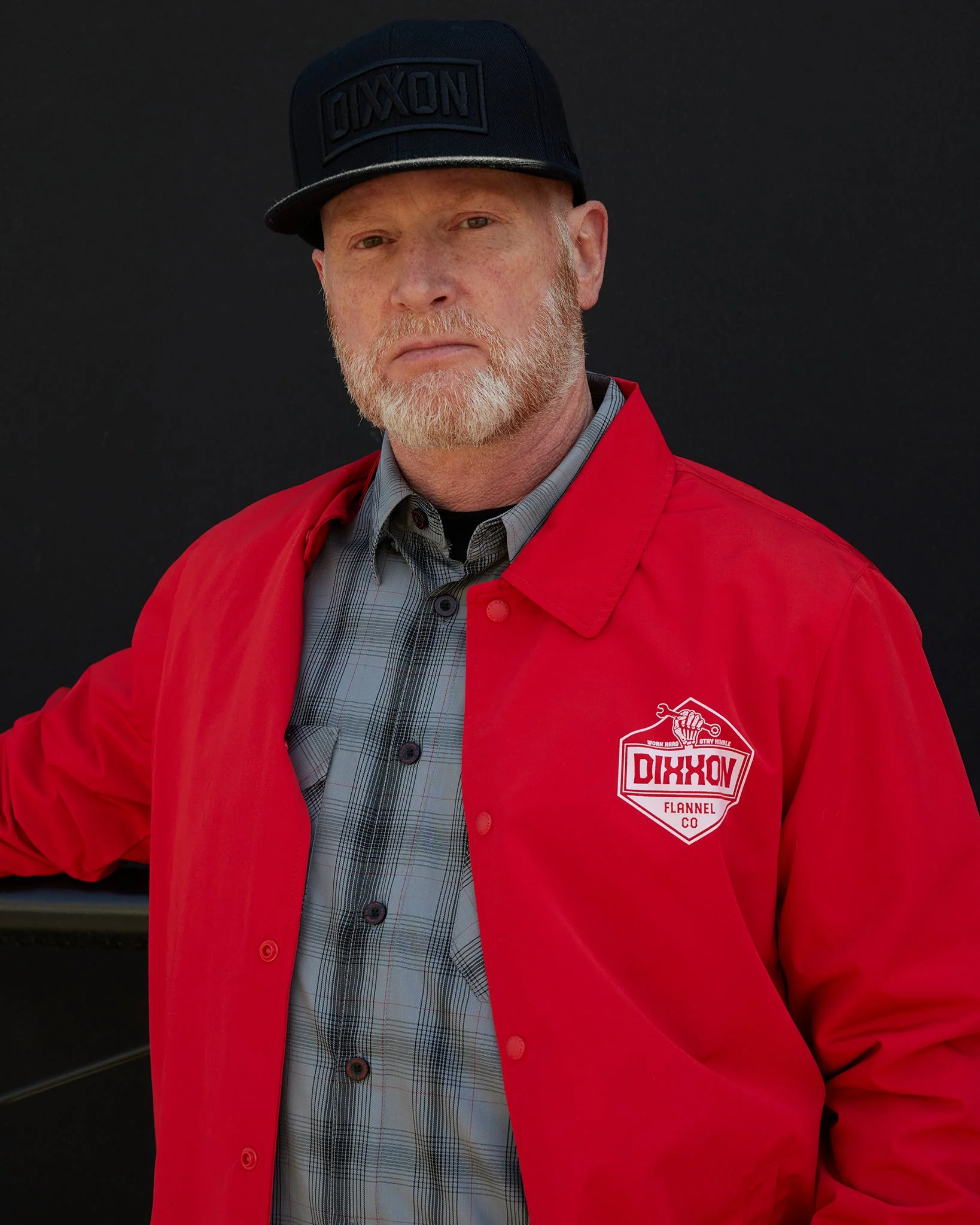 Working Class Coaches Jacket - Red - Image 4