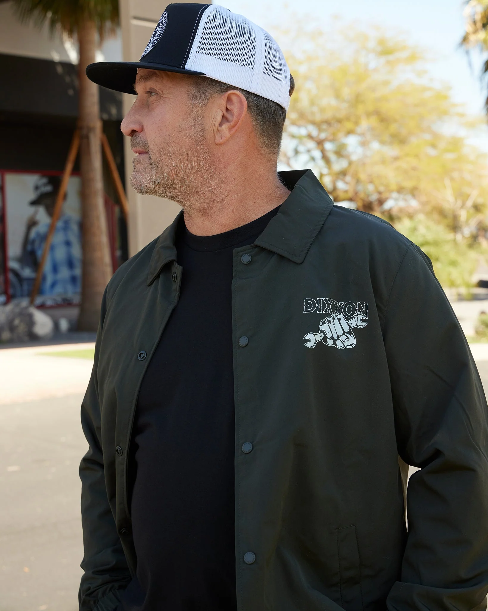 Working Class Fist Coaches Jacket - Image 4