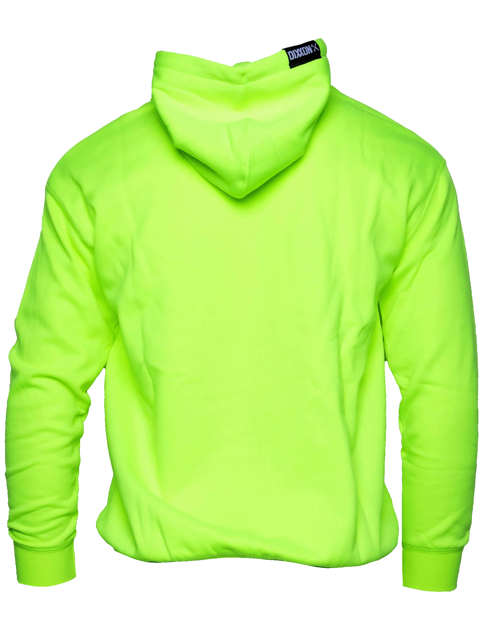 Working Class Heroes Hi-Vis Pullover Hoodie - Yellow - Image 2