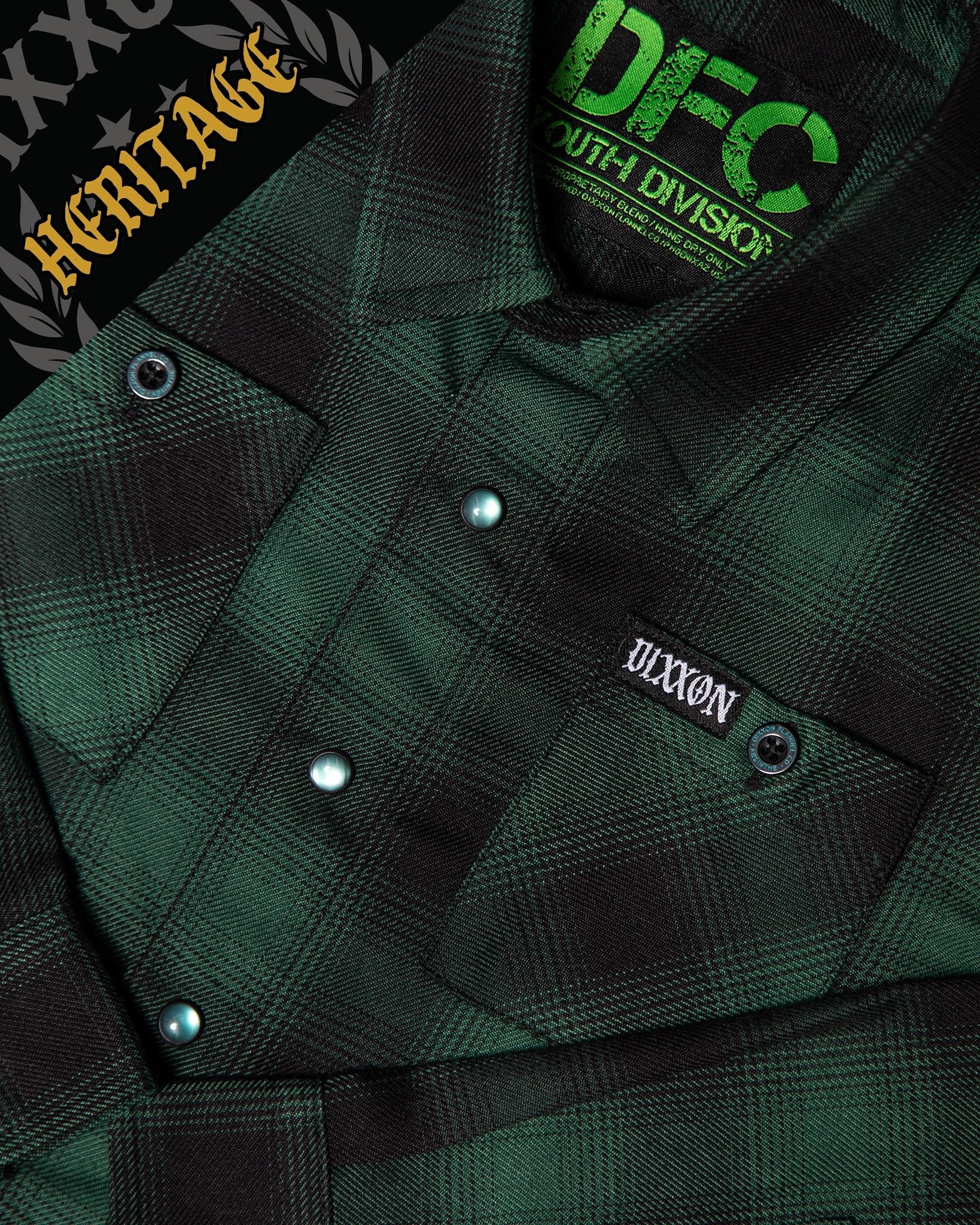 Youth Absinthe Heritage Flannel - Image 2