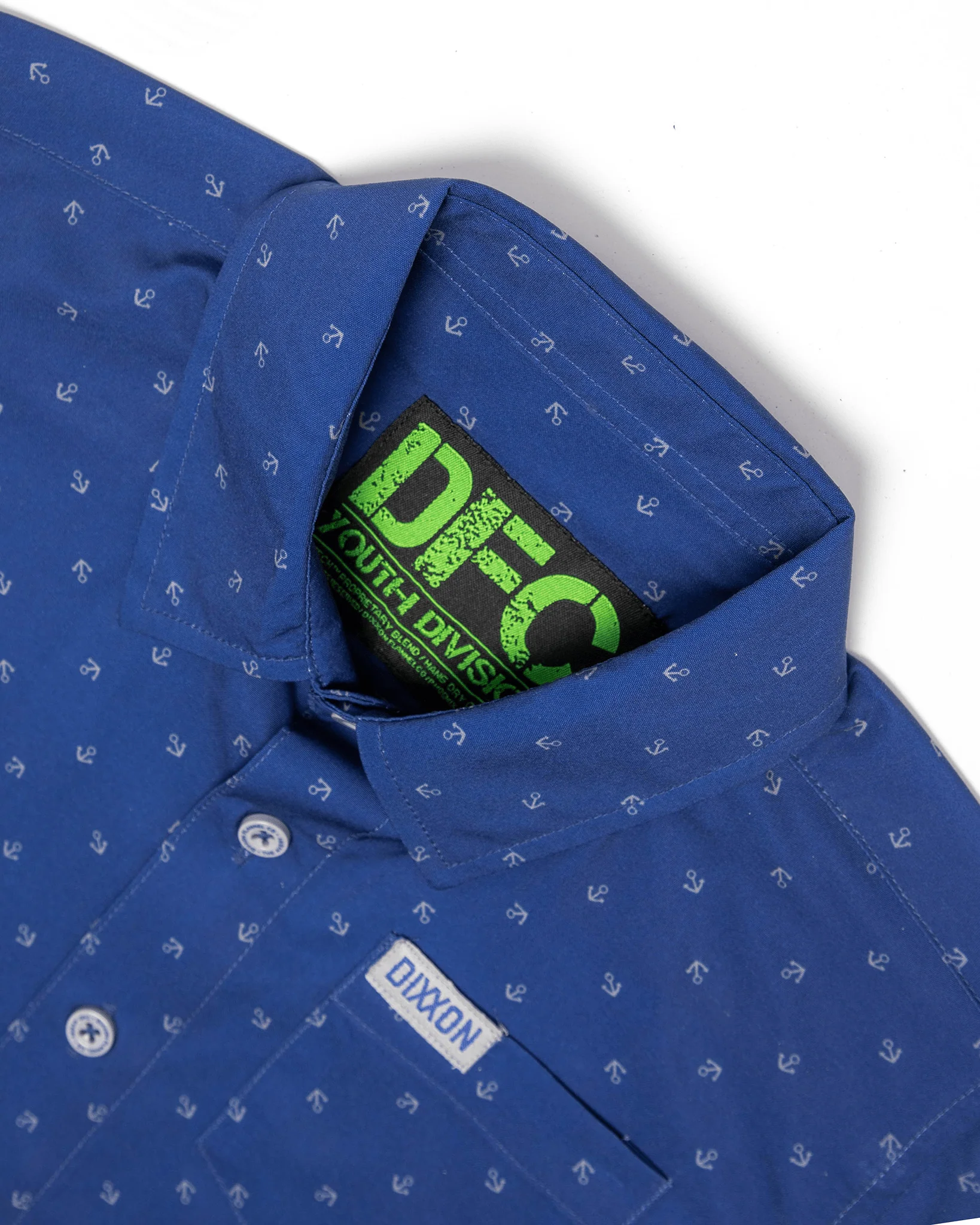Youth Avery Party Shirt - Blue & Gray - Image 2