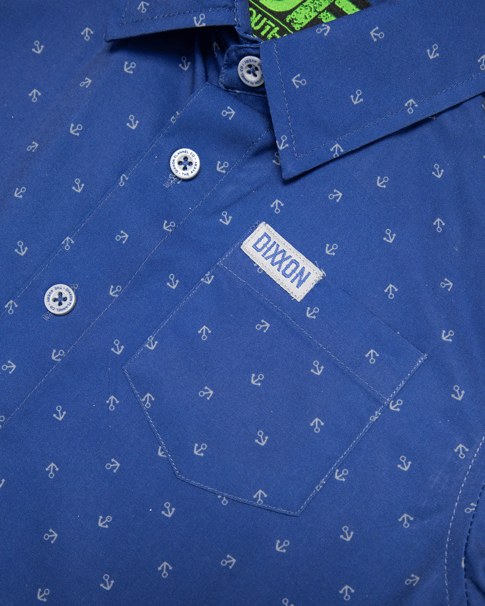 Youth Avery Party Shirt - Blue & Gray - Image 3