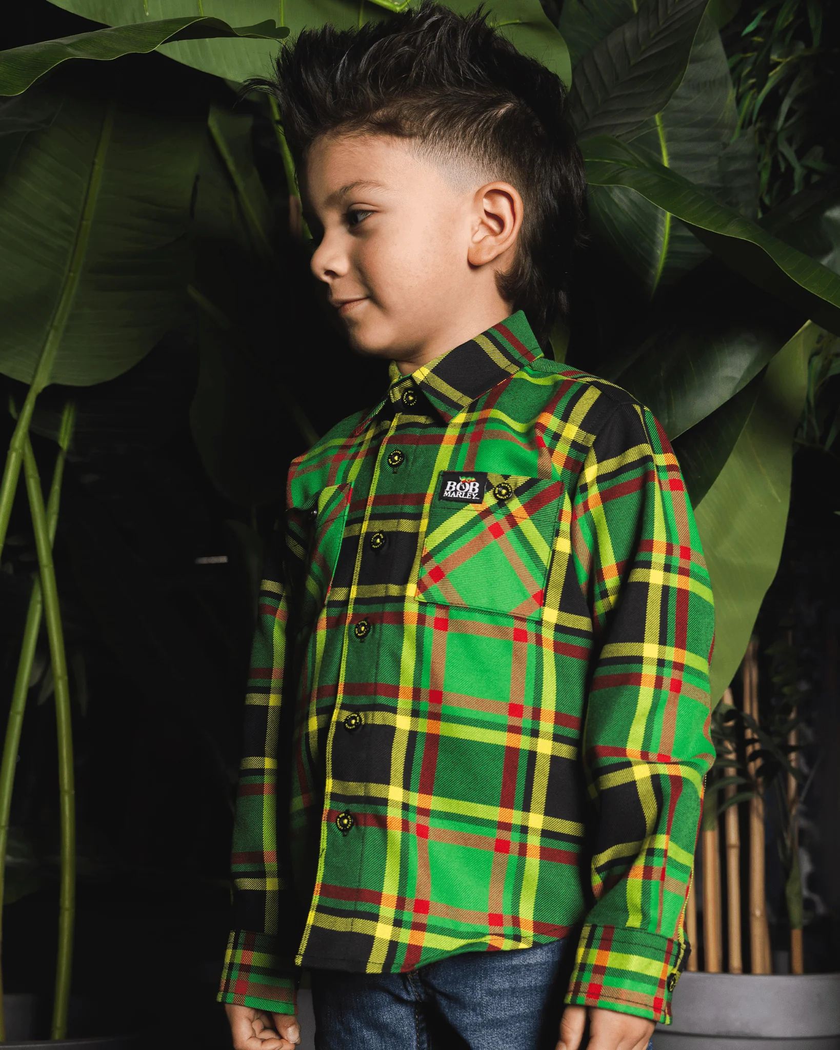 Youth Bob Marley 2026 Flannel - Image 6