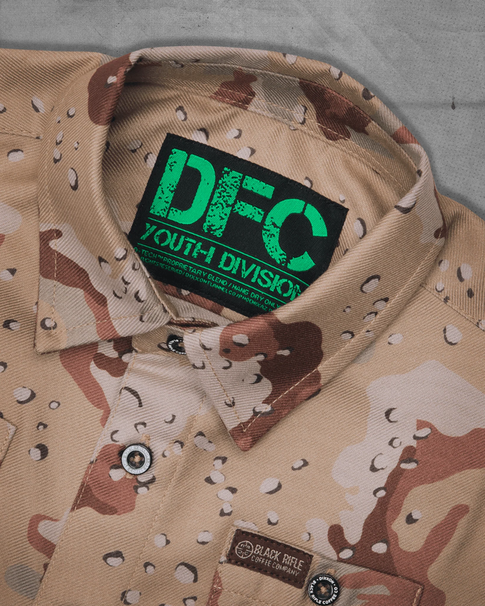 Youth BRCC Cup of Death Flannel - Image 2