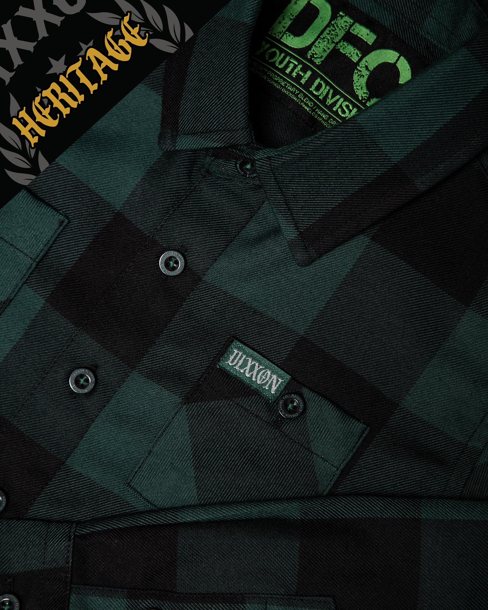 Youth Evergreen Heritage Flannel - Image 2