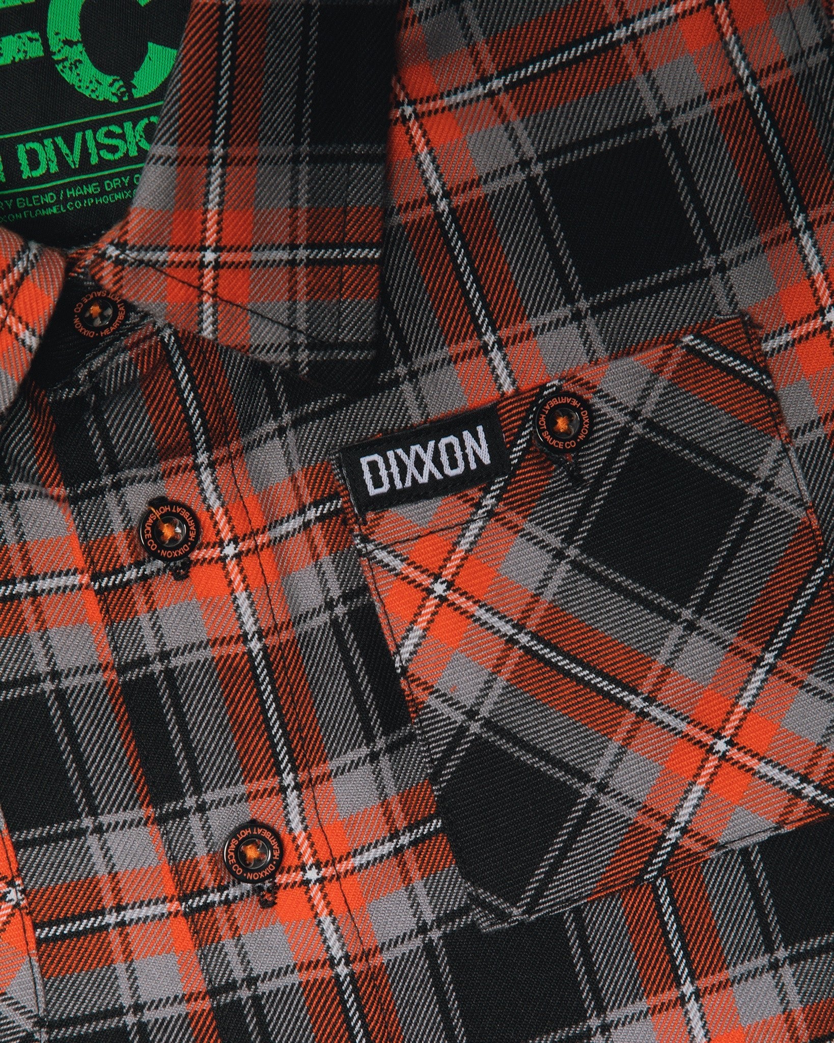 Youth Heartbeat Hot Sauce Flannel - Image 2