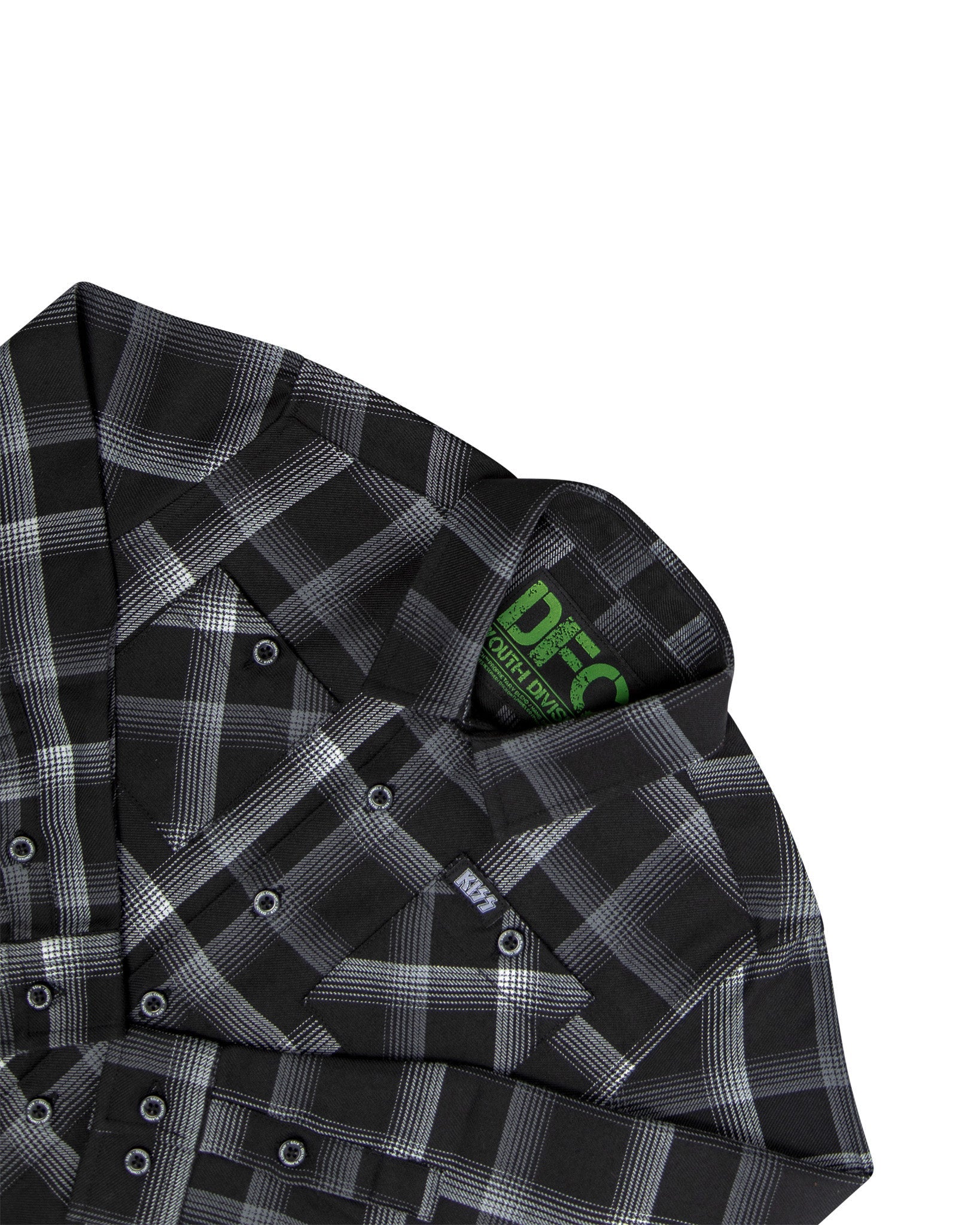 Youth KISS Dressed To Kill Flannel - Image 4