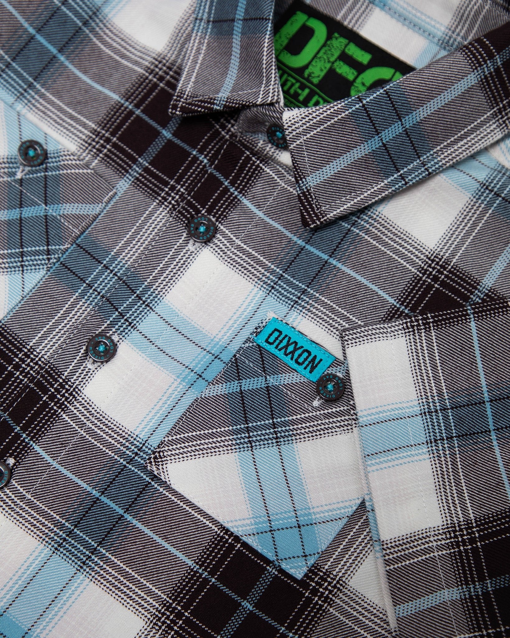 Youth Long Bay Short Sleeve Flannel - Image 2