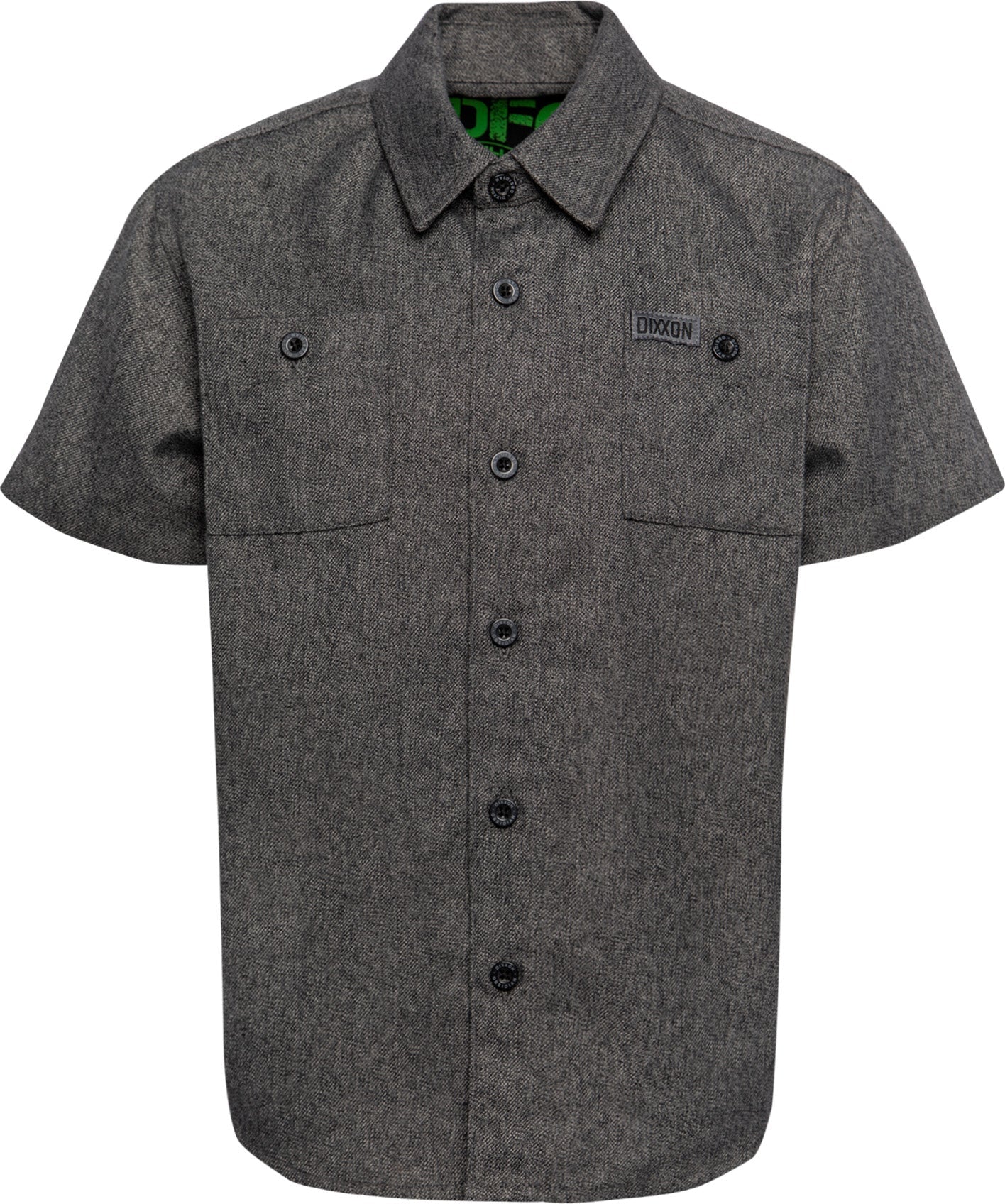 Youth Obsidian Short Sleeve Flannel - Image 2