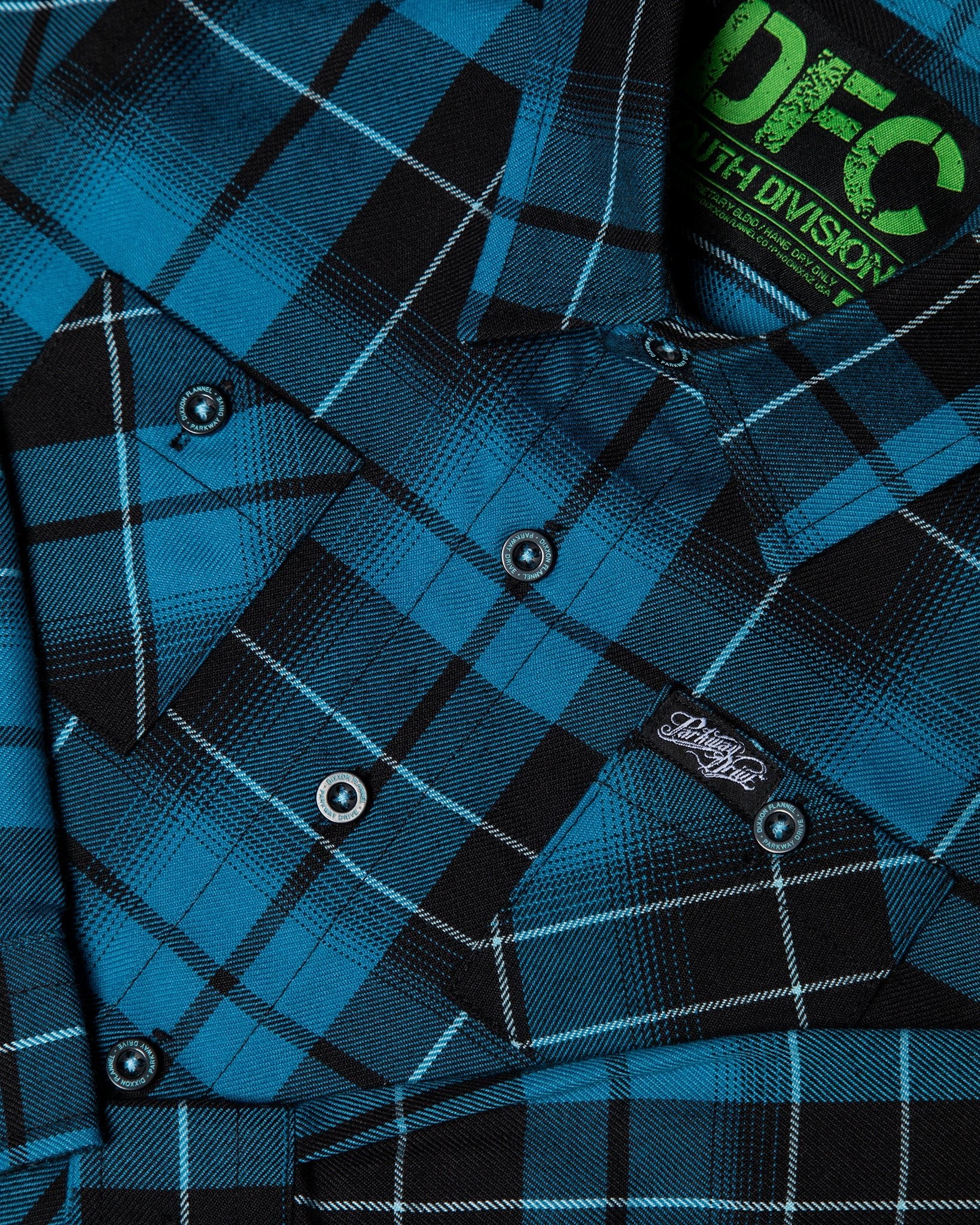 Youth Parkway Drive - Deep Blue Flannel - Image 2