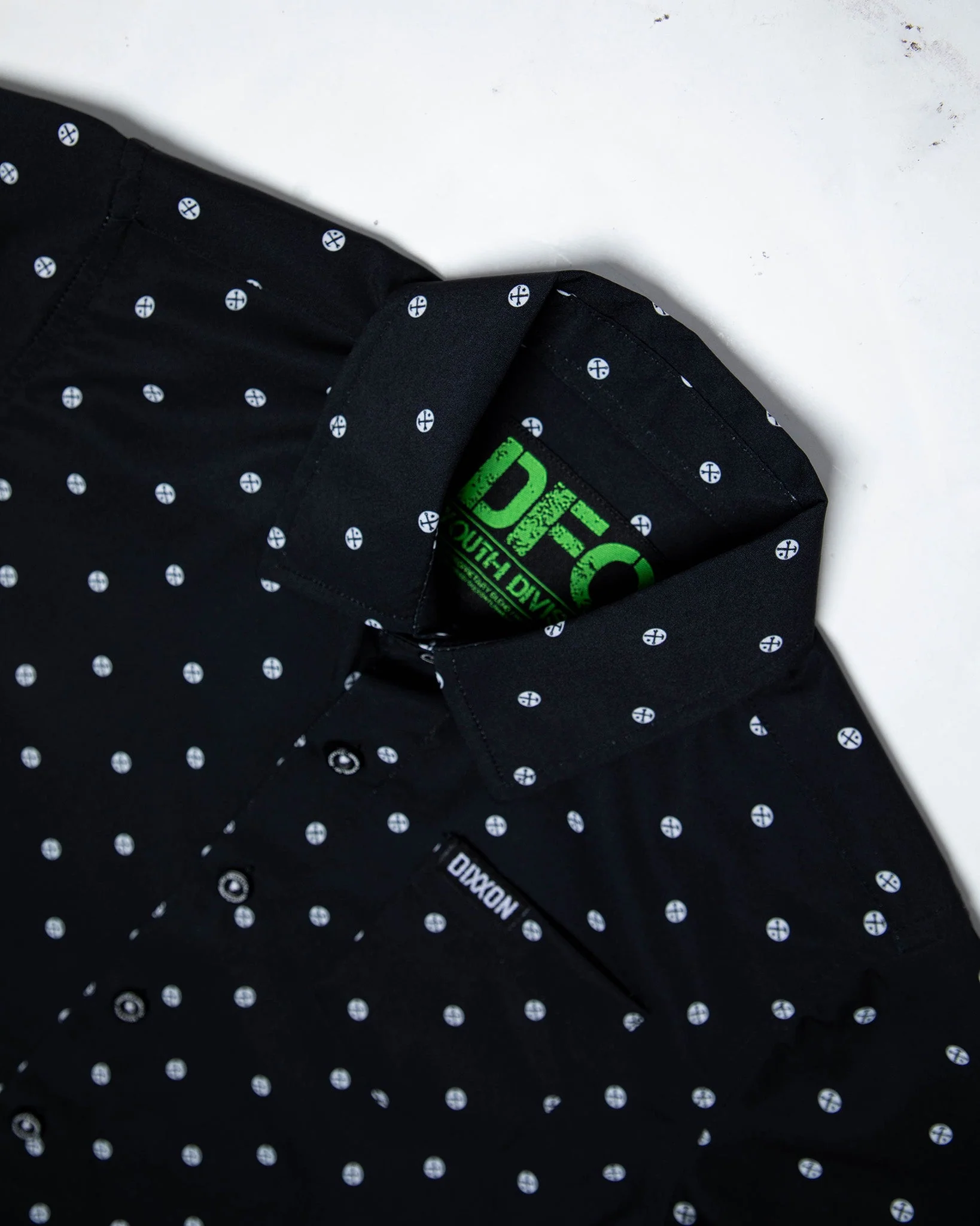 Youth Polkacide Party Shirt - Black & White - Image 2