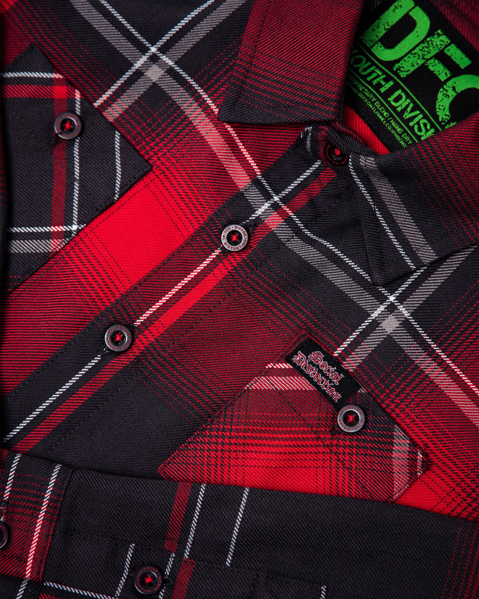 Youth Social Distortion Prison Bound Flannel - Image 2