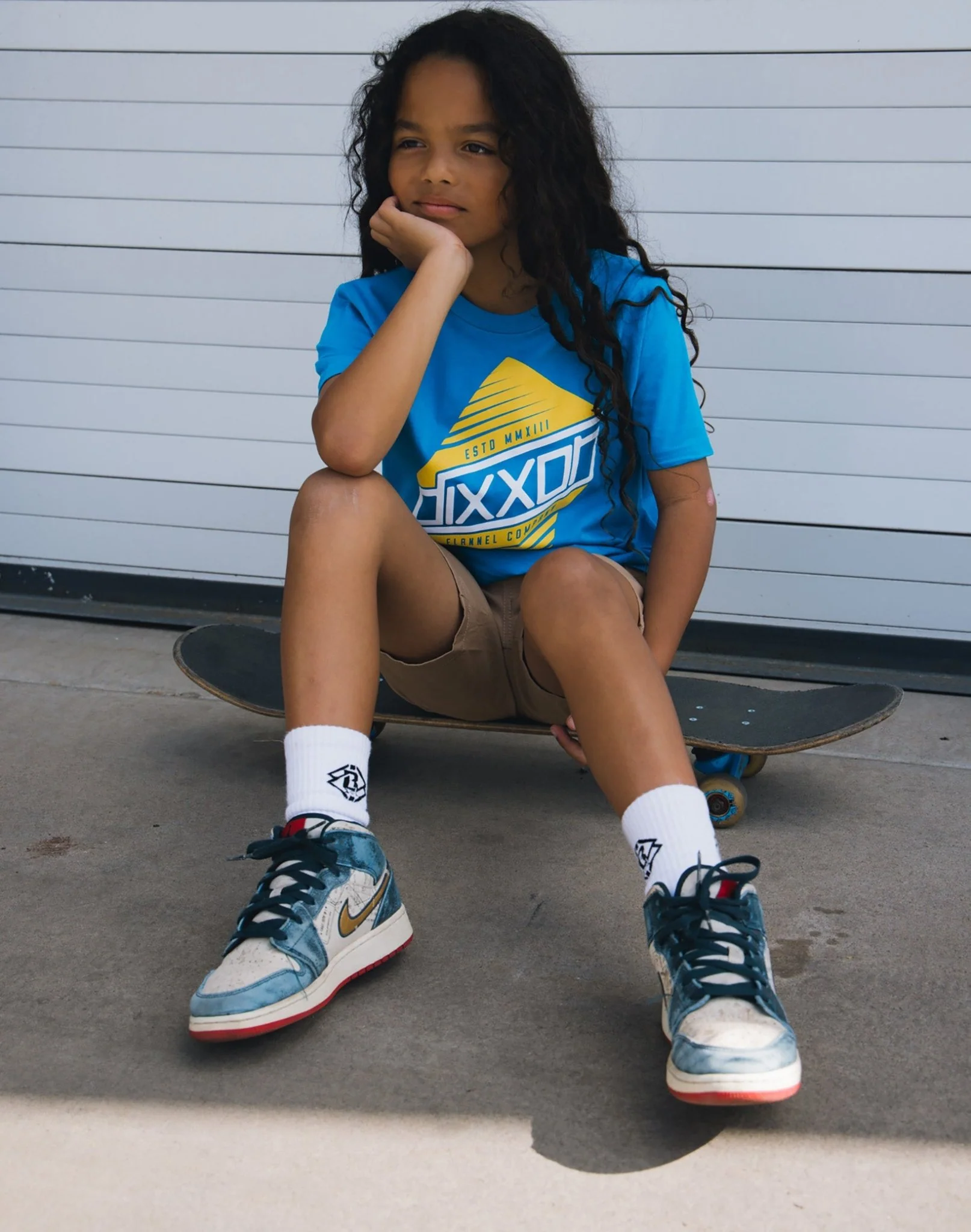 Youth Yellow Speedy T-Shirt - Turquoise - Image 3